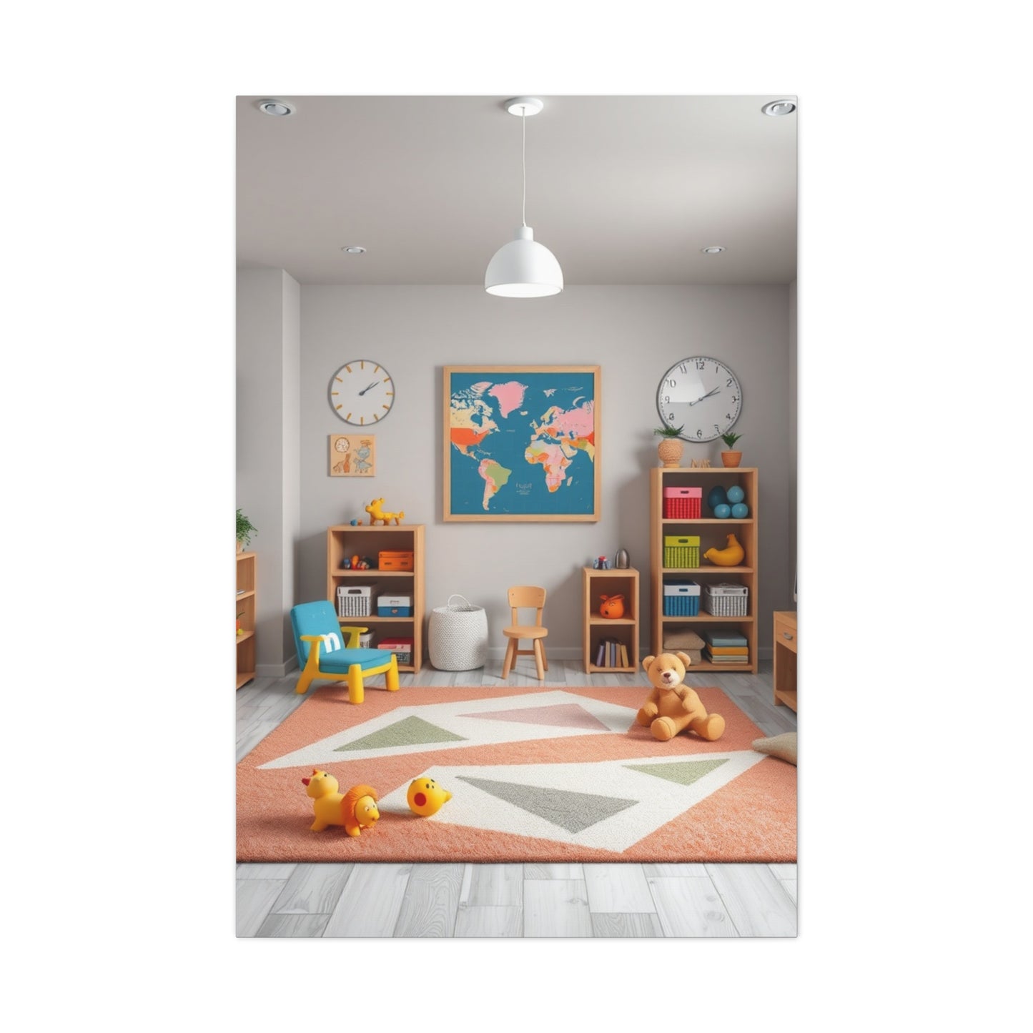 Kids Playroom Art Luxury Canvas Wall Art & Canvas Print