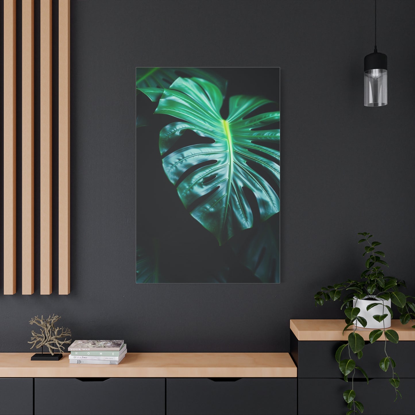Monstera Plant Art Luxury Canvas Wall Art & Canvas Print