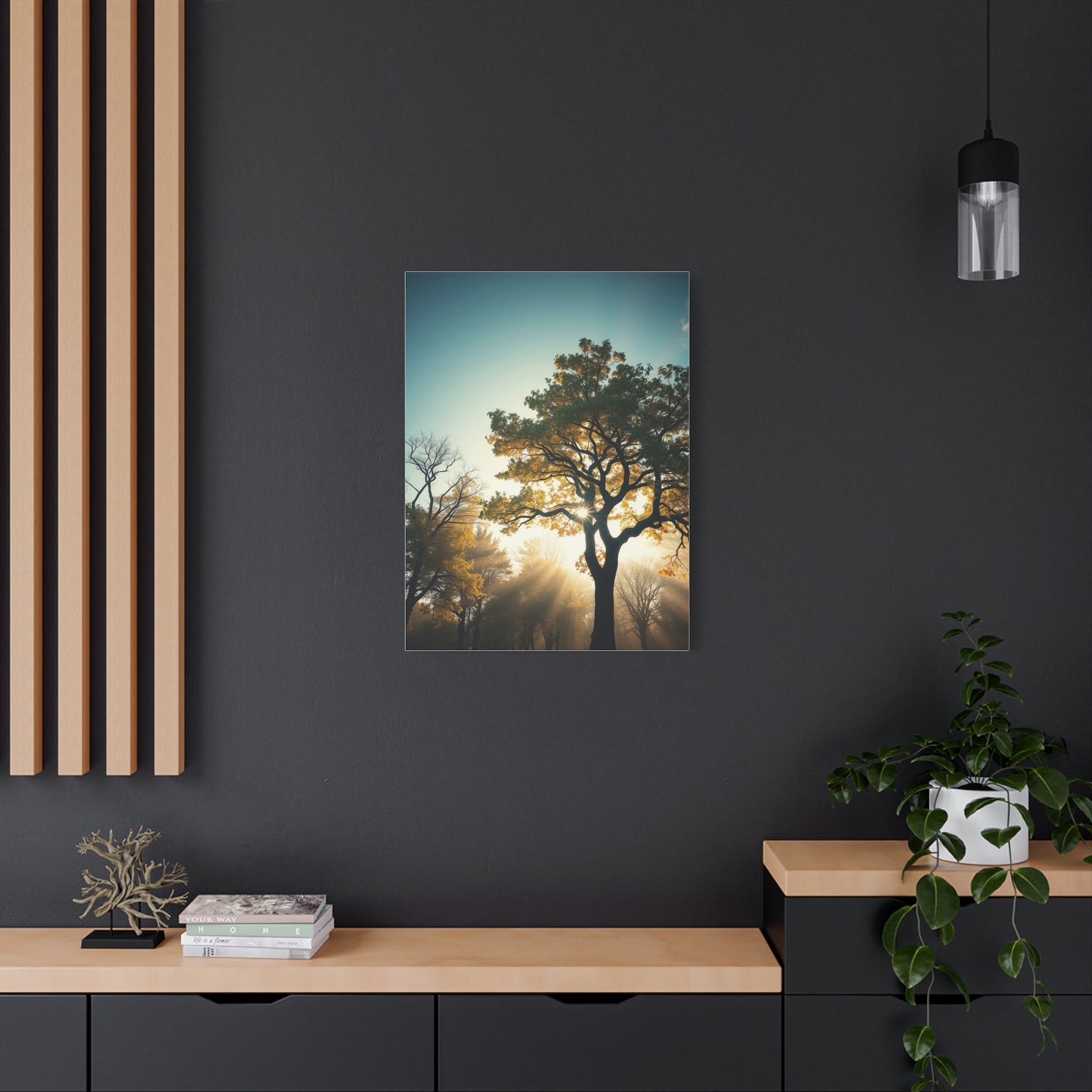 Serene Timberland Canvas Wall Art & Canvas Print