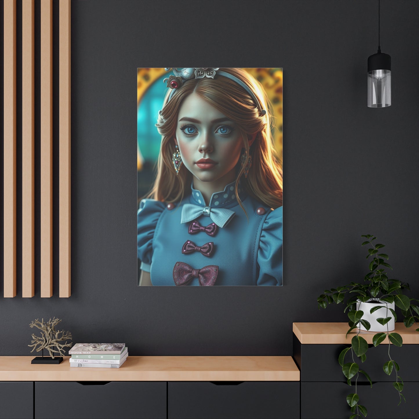 Luxury Alice In Wonderland Characters Art Collection Wall Art & Canvas Print