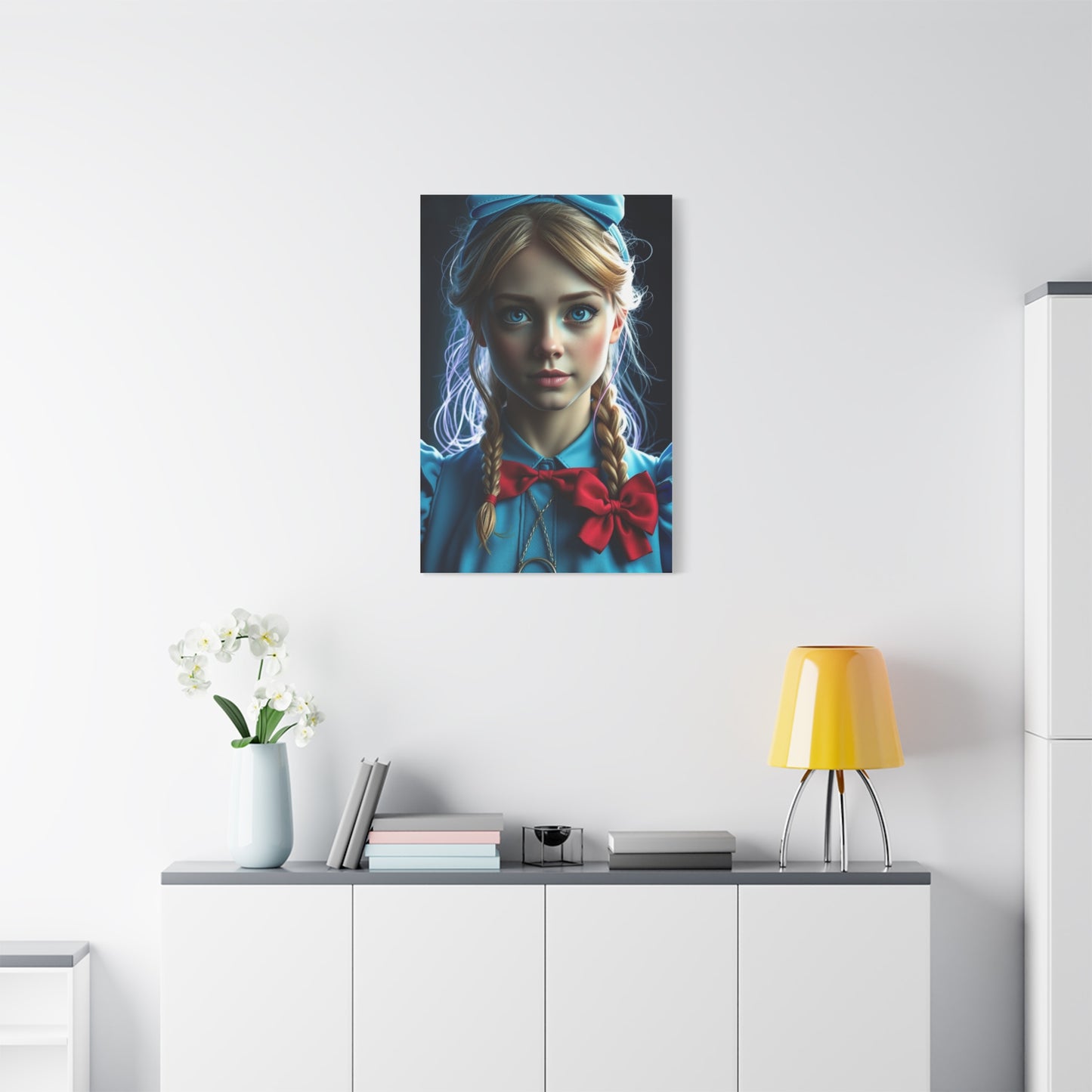Masterpiece Alice In Wonderland Characters Art Vision Wall Art & Canvas Print