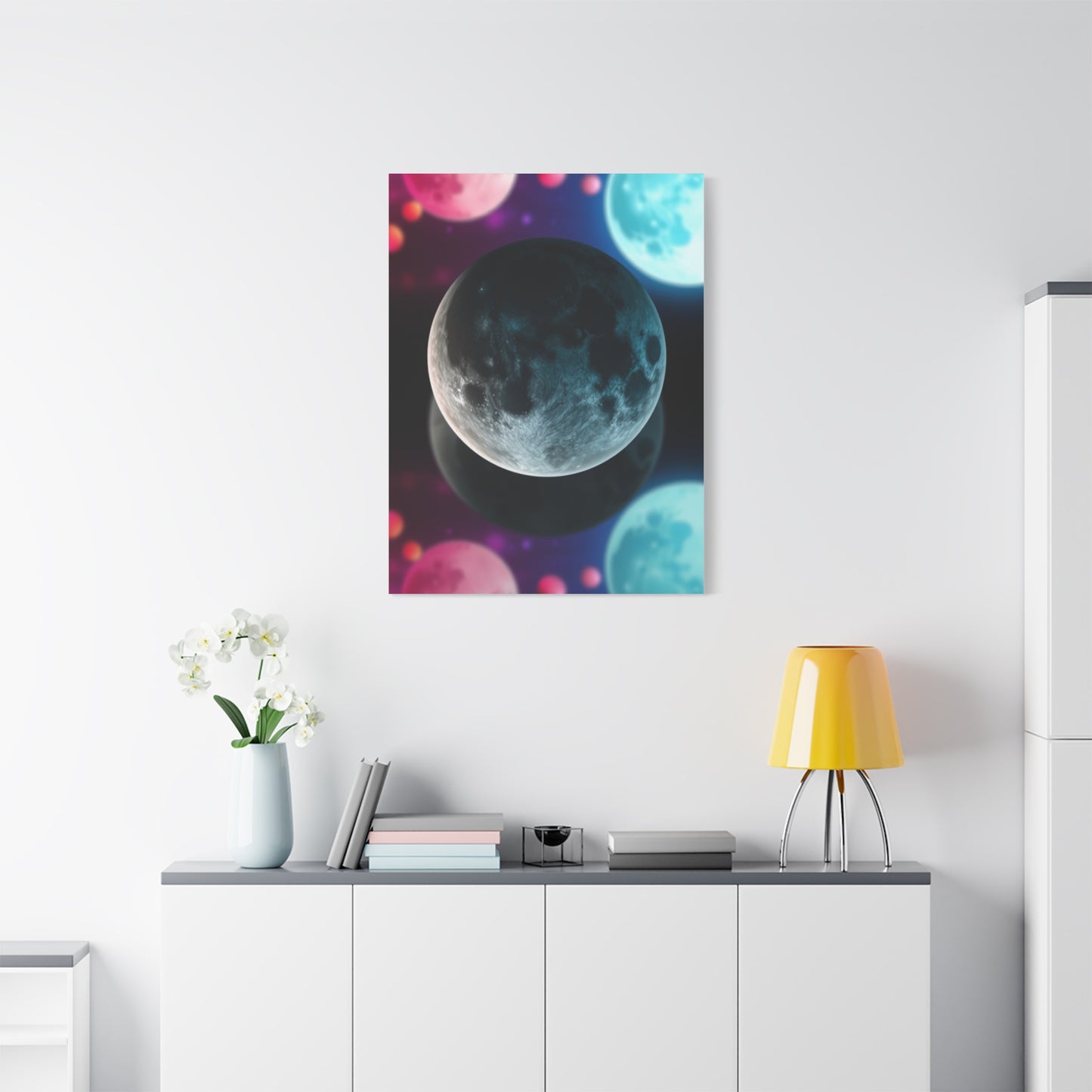 Lunar Luminescence Art Wall Art & Canvas Print