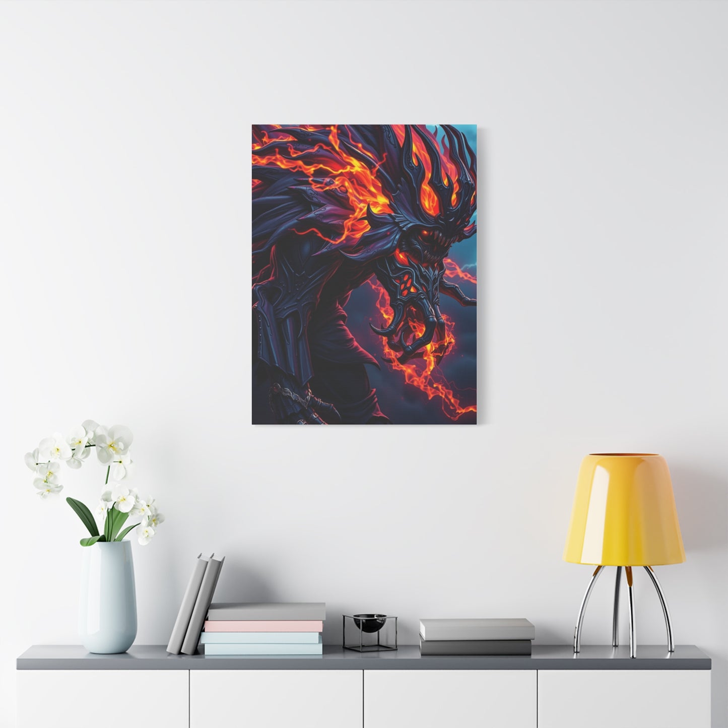 Ebon Thunder Reverie Wall Art & Canvas Print