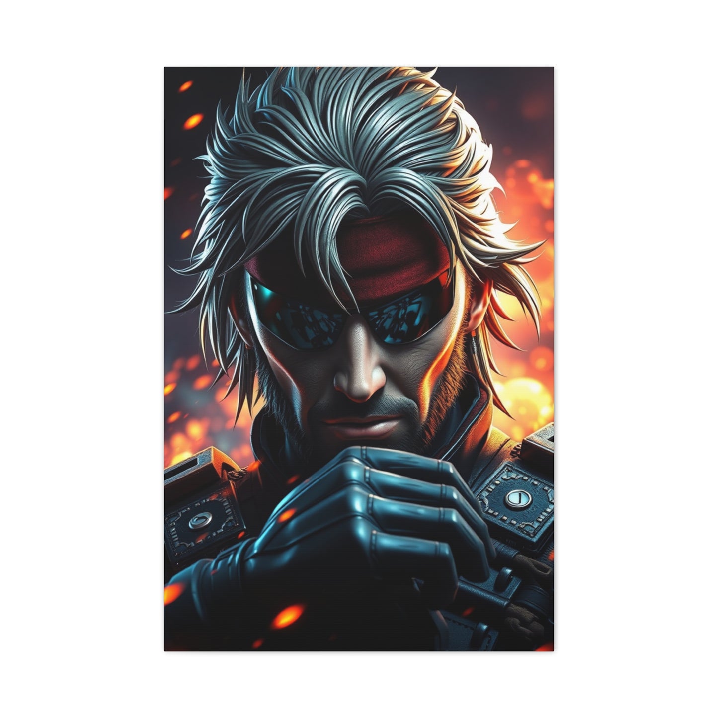Masterpiece Metal Gear Solid Art Vision Wall Art & Canvas Print