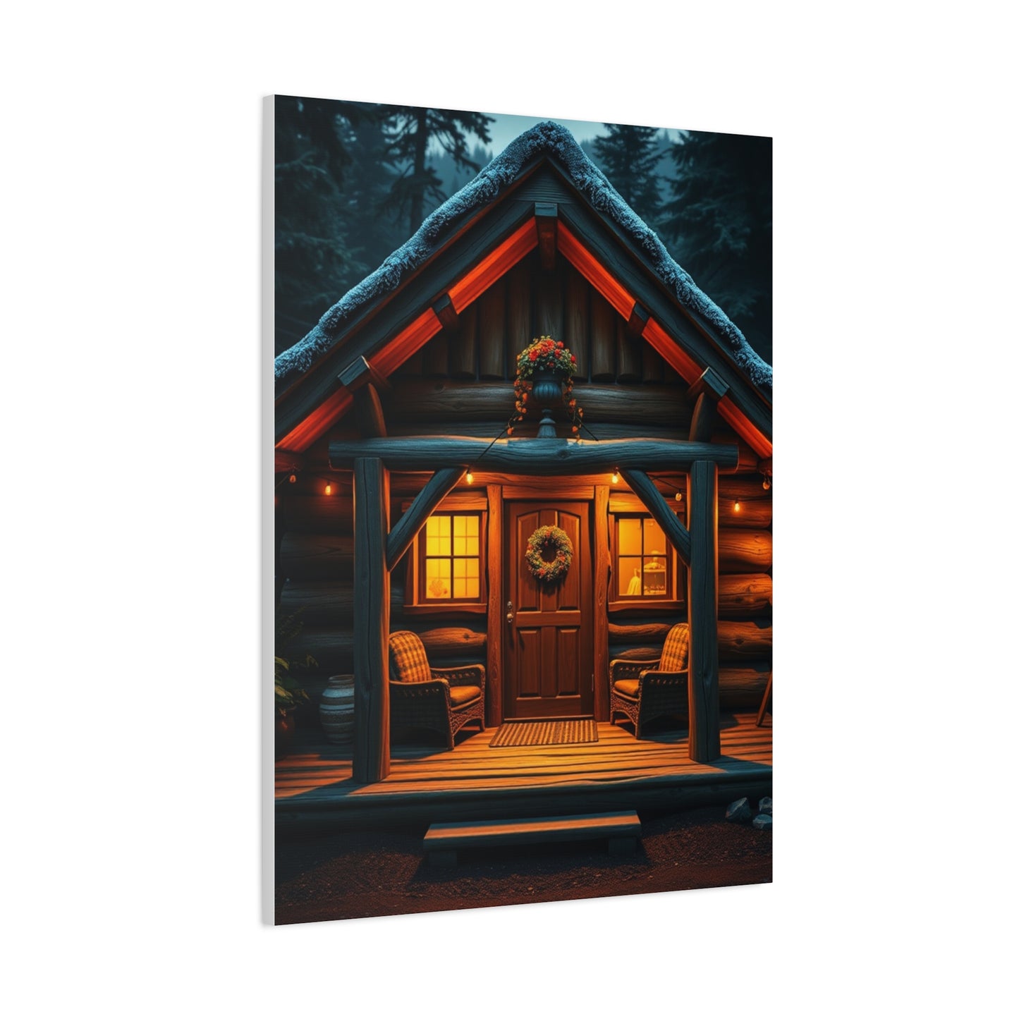 Cabin Art Refined Canvas Wall Art & Canvas Print