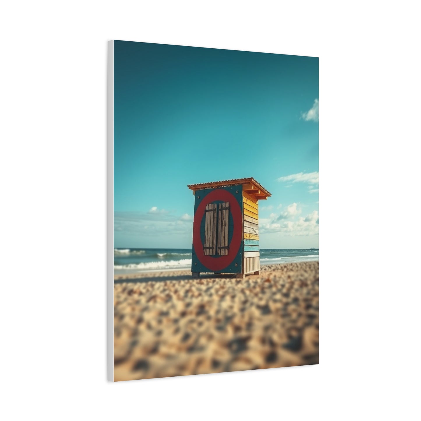 Celestial Coastline Canvas Wall Art & Canvas Print