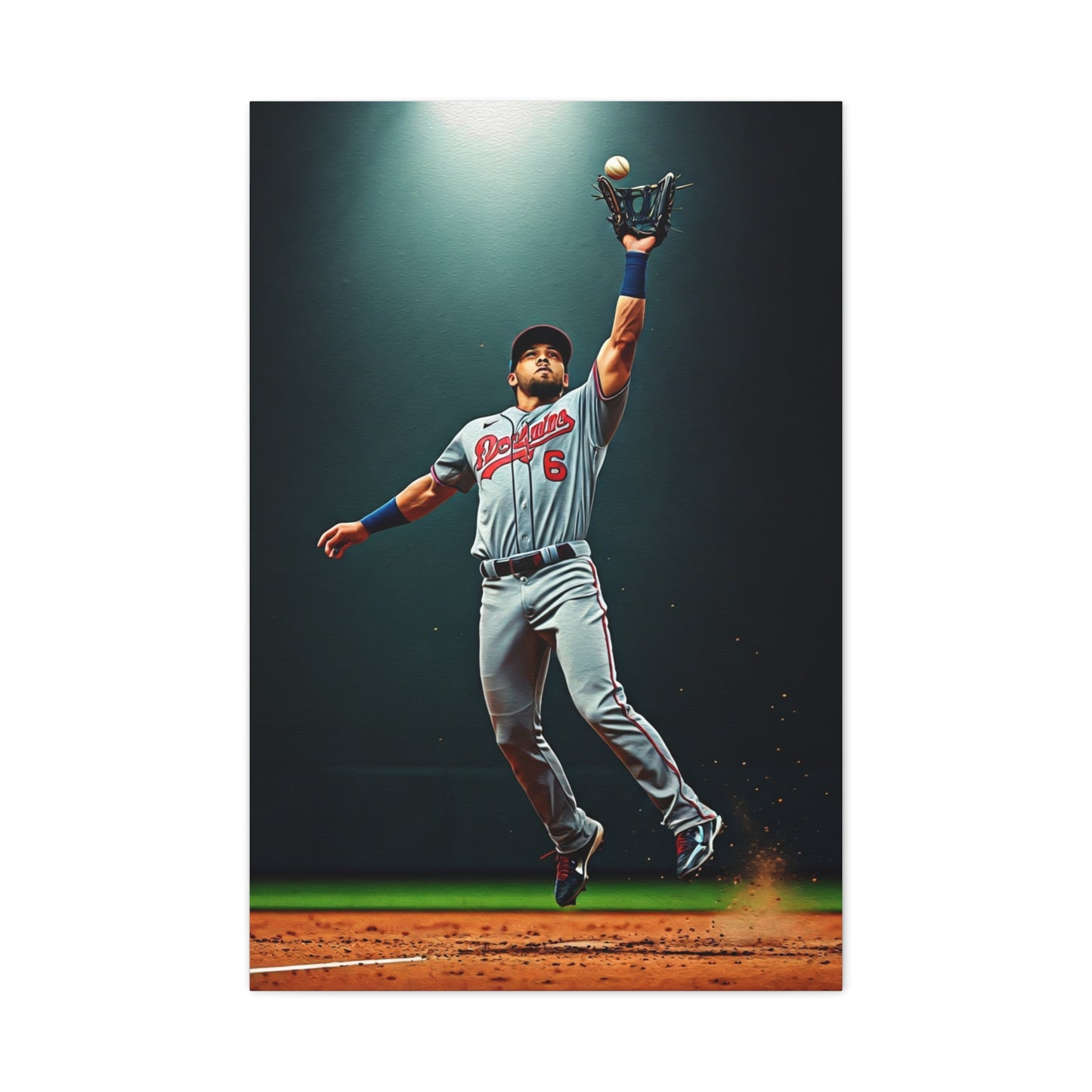 Outfield Catch Spotlight Glory Wall Art & Canvas Prints