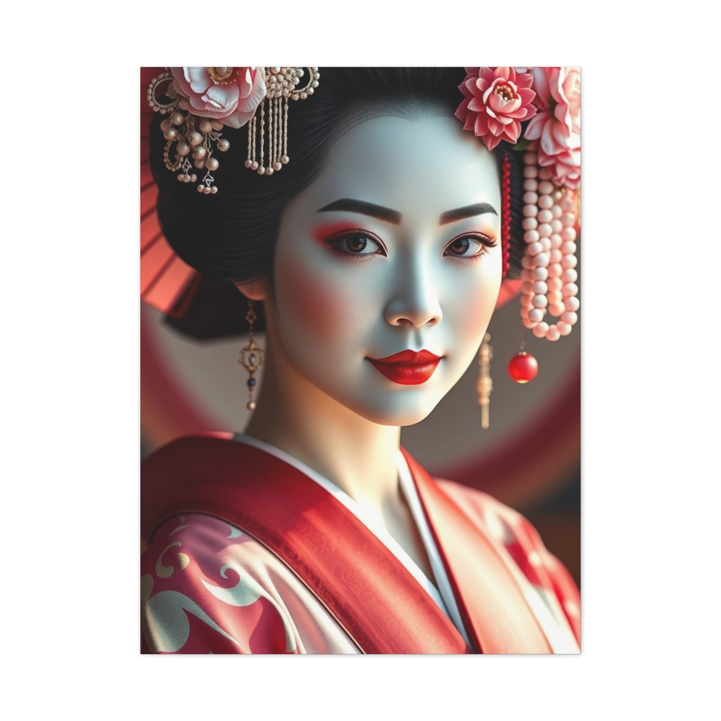 Vision Geisha Art Art Wall Art & Canvas Print