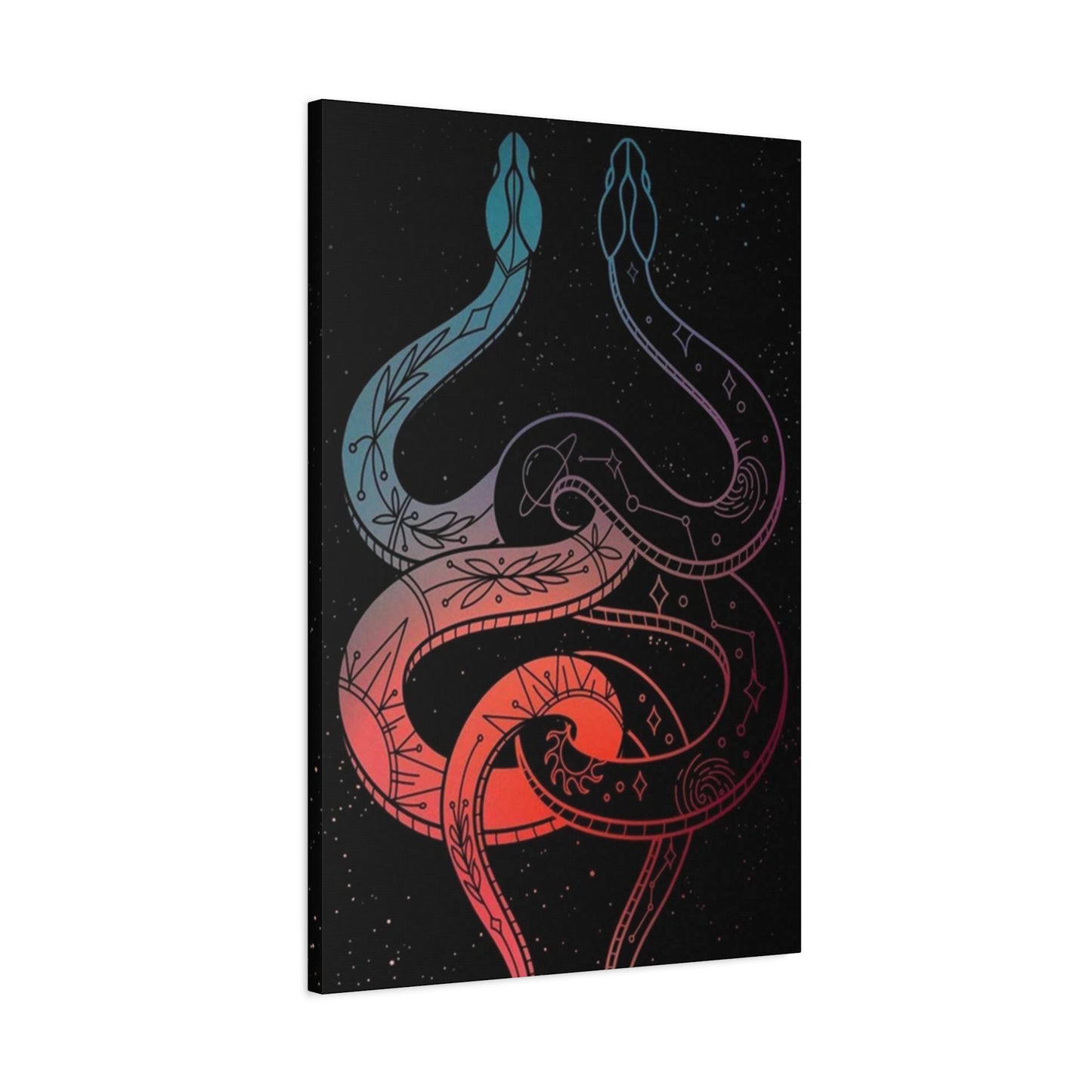 Two Snakes Poster Wall Art & Canvas Prints