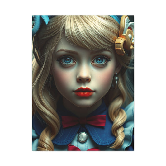 Elite Alice In Wonderland Characters Art Vision Wall Art & Canvas Print