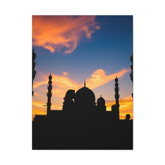 Masterpiece Silhouettes Art Vision Wall Art & Canvas Print