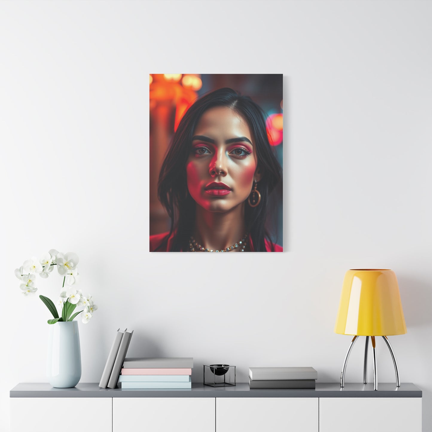 Black & Pink Art Luxury Canvas Wall Art & Canvas Print