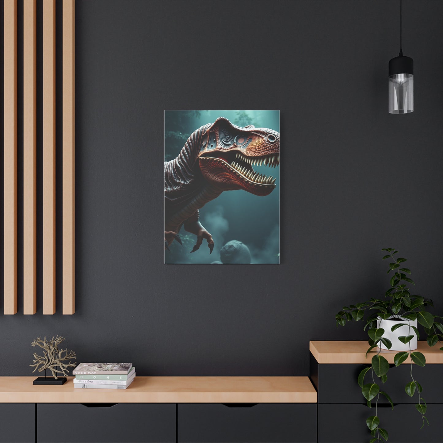 Jurassic Park Art Refined Canvas Wall Art & Canvas Print