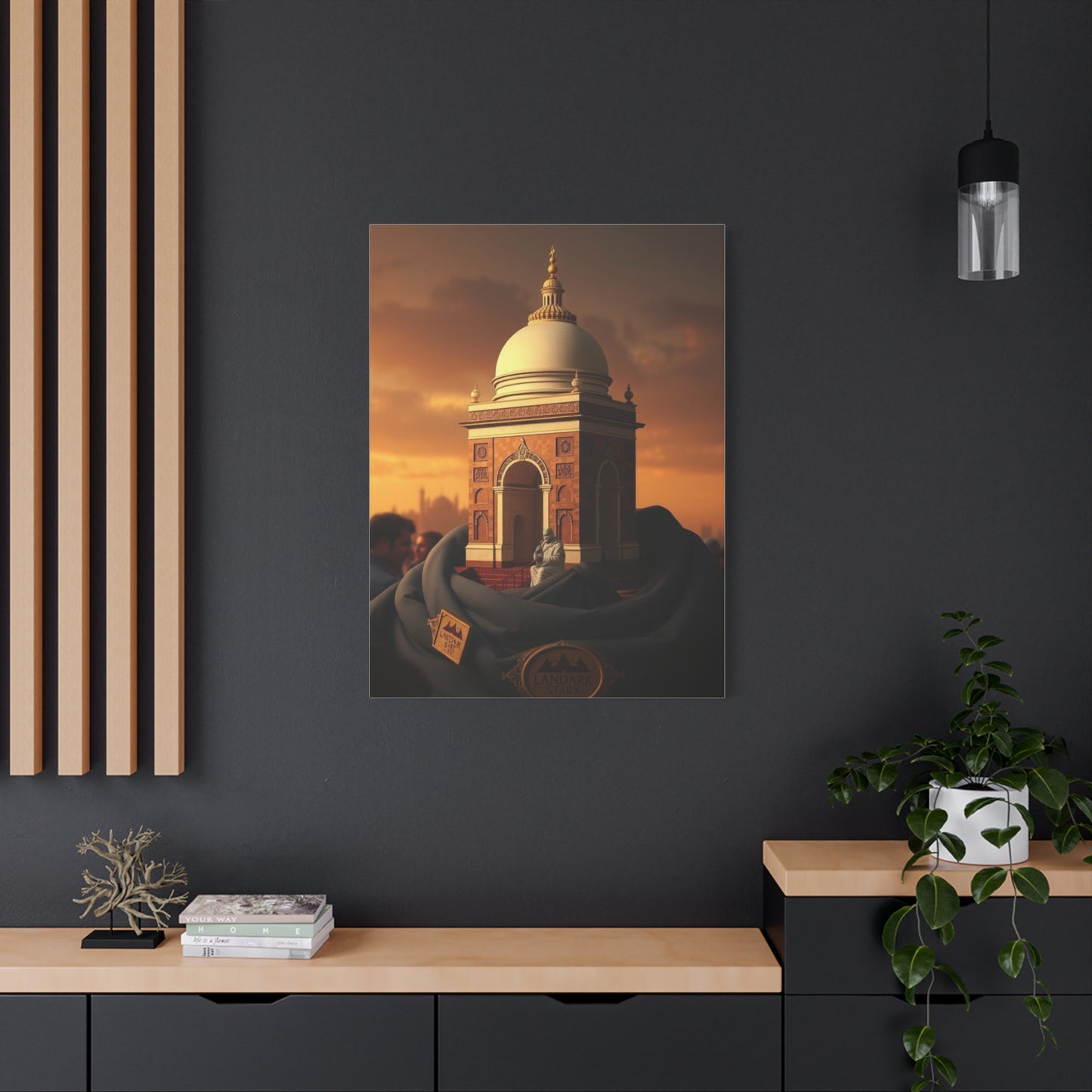 Vision Landmark Art Art Wall Art & Canvas Print