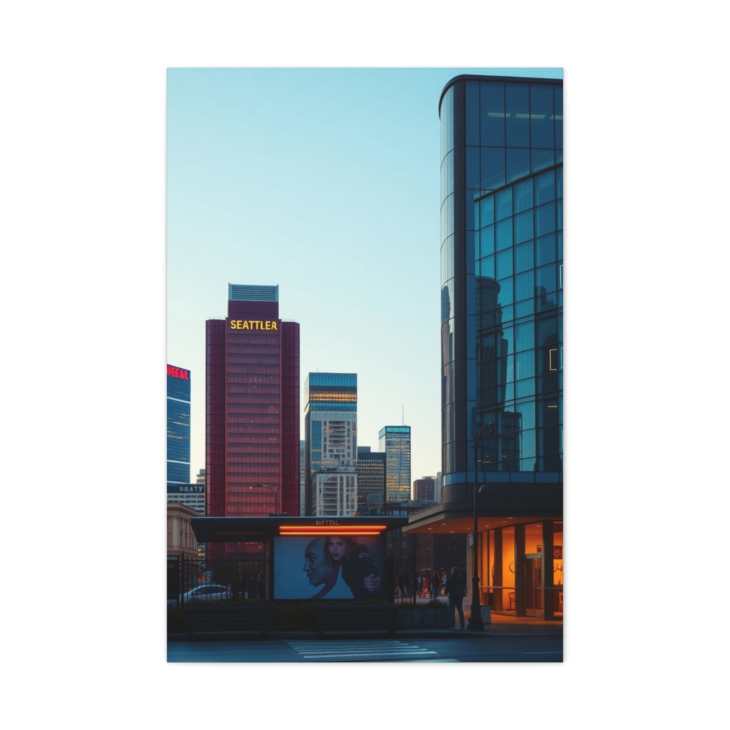 Seattle Art Luxury Canvas Wall Art & Canvas Print