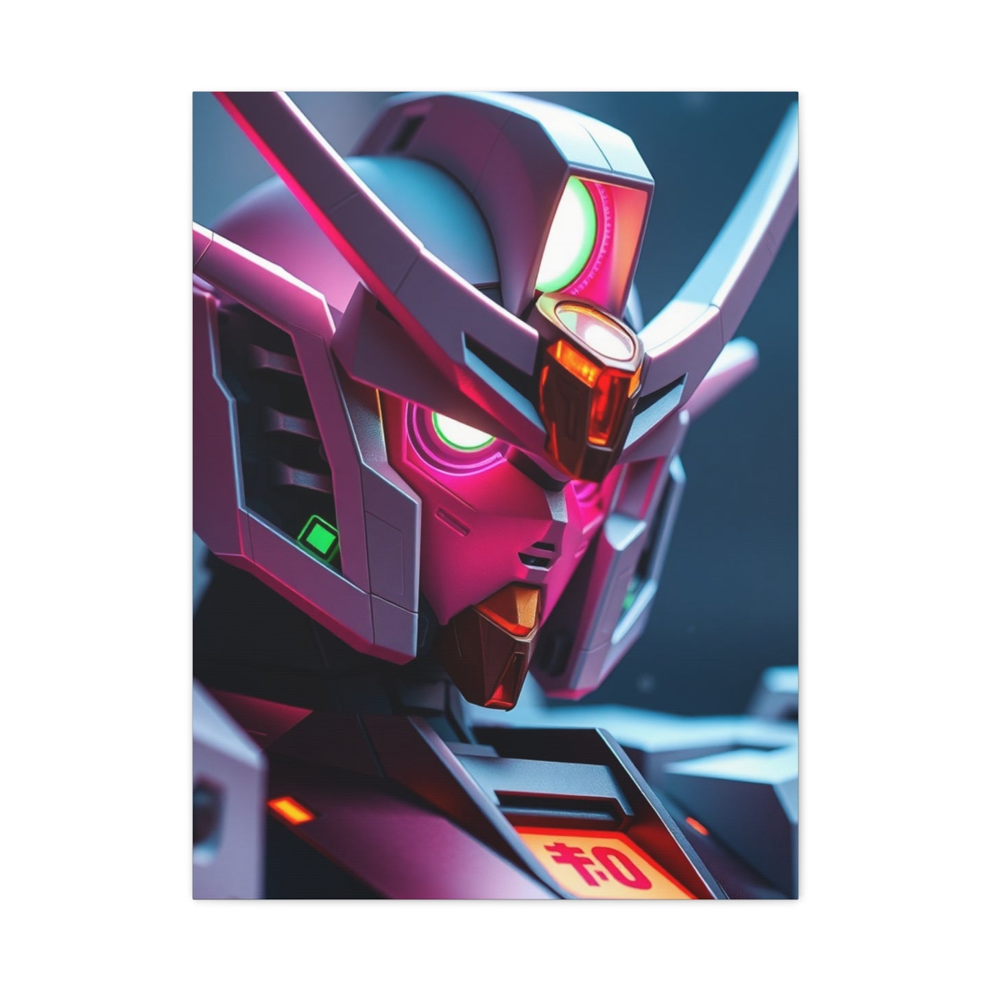 Vision Gundam Art Art Wall Art & Canvas Print