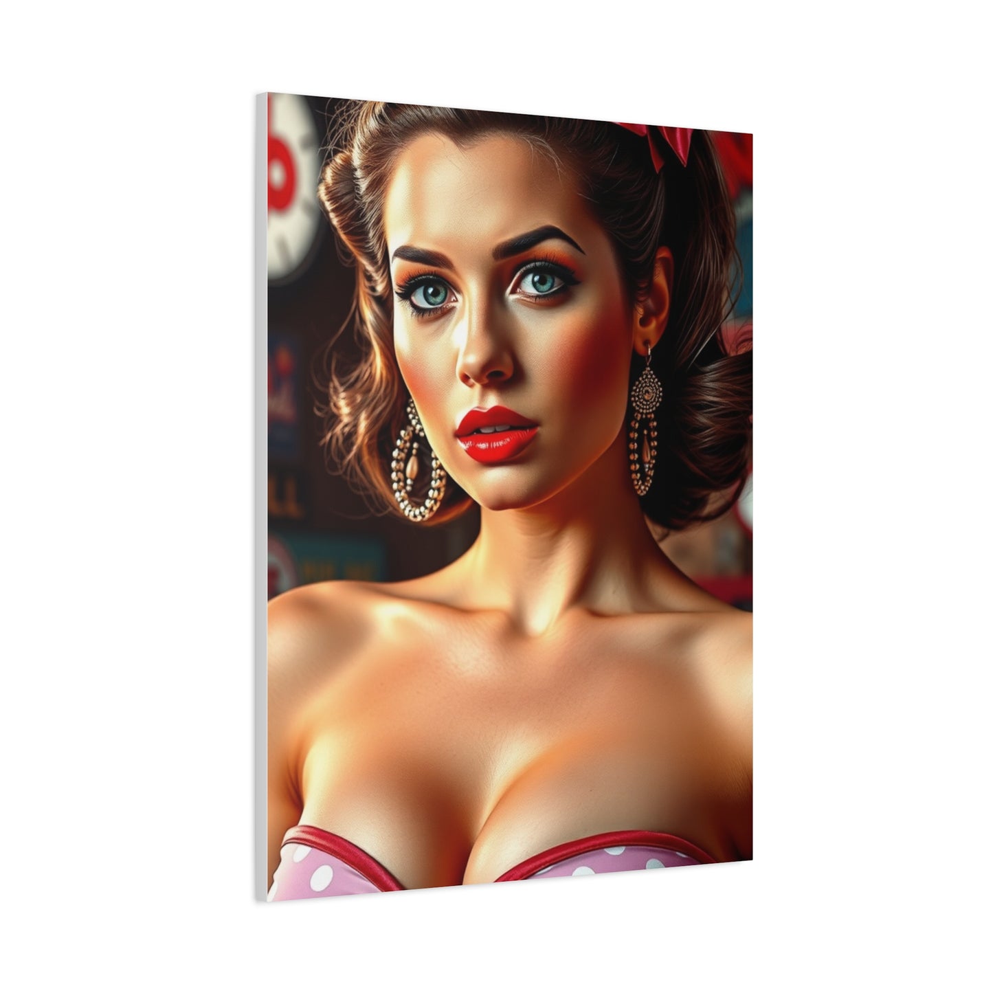 Elite Pin-Ups Art Vision Wall Art & Canvas Print