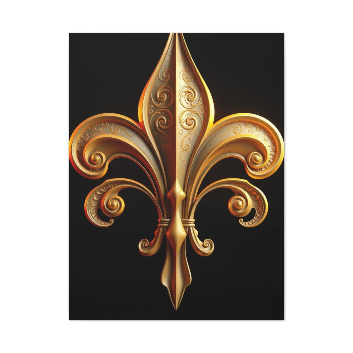 Aristocratic Bloom Canvas