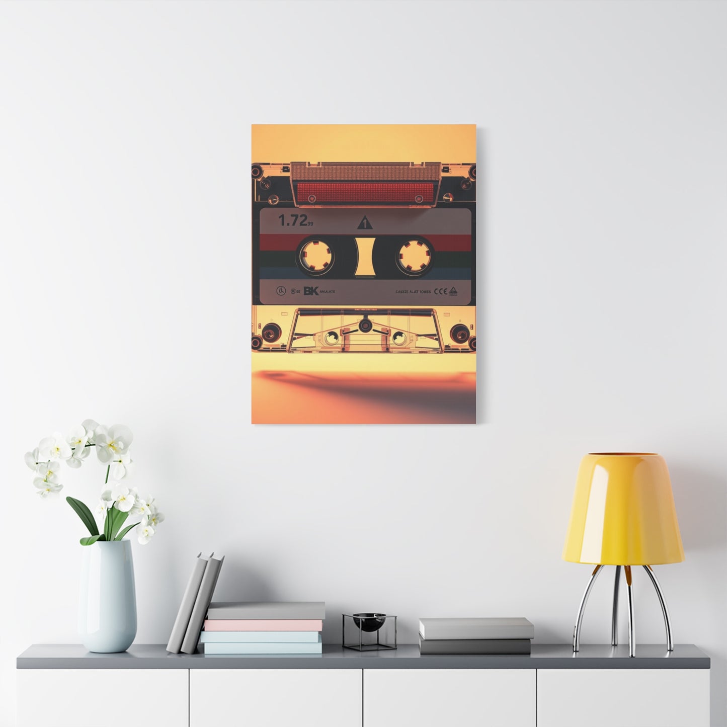 Cassette Tapes Art Luxury Canvas Wall Art & Canvas Print
