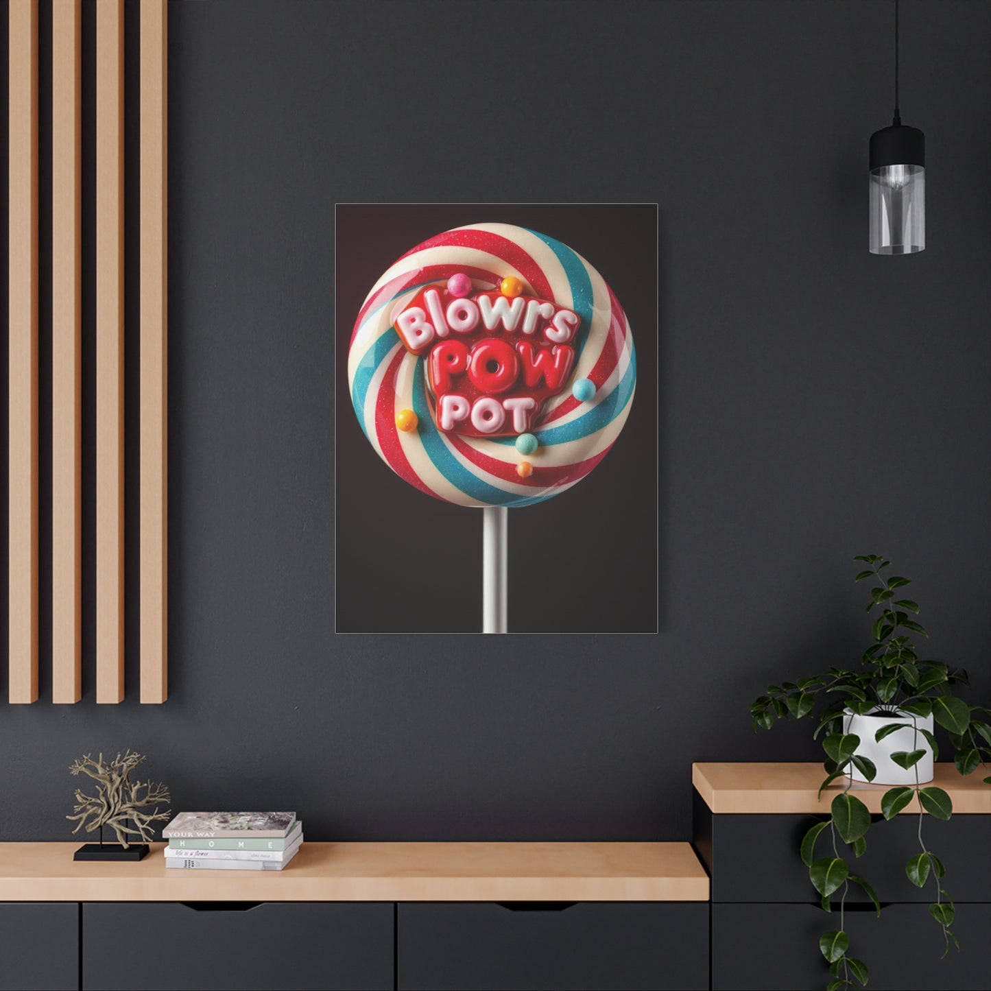 Refined Sugar Pop Vignette Wall Art & Canvas Print