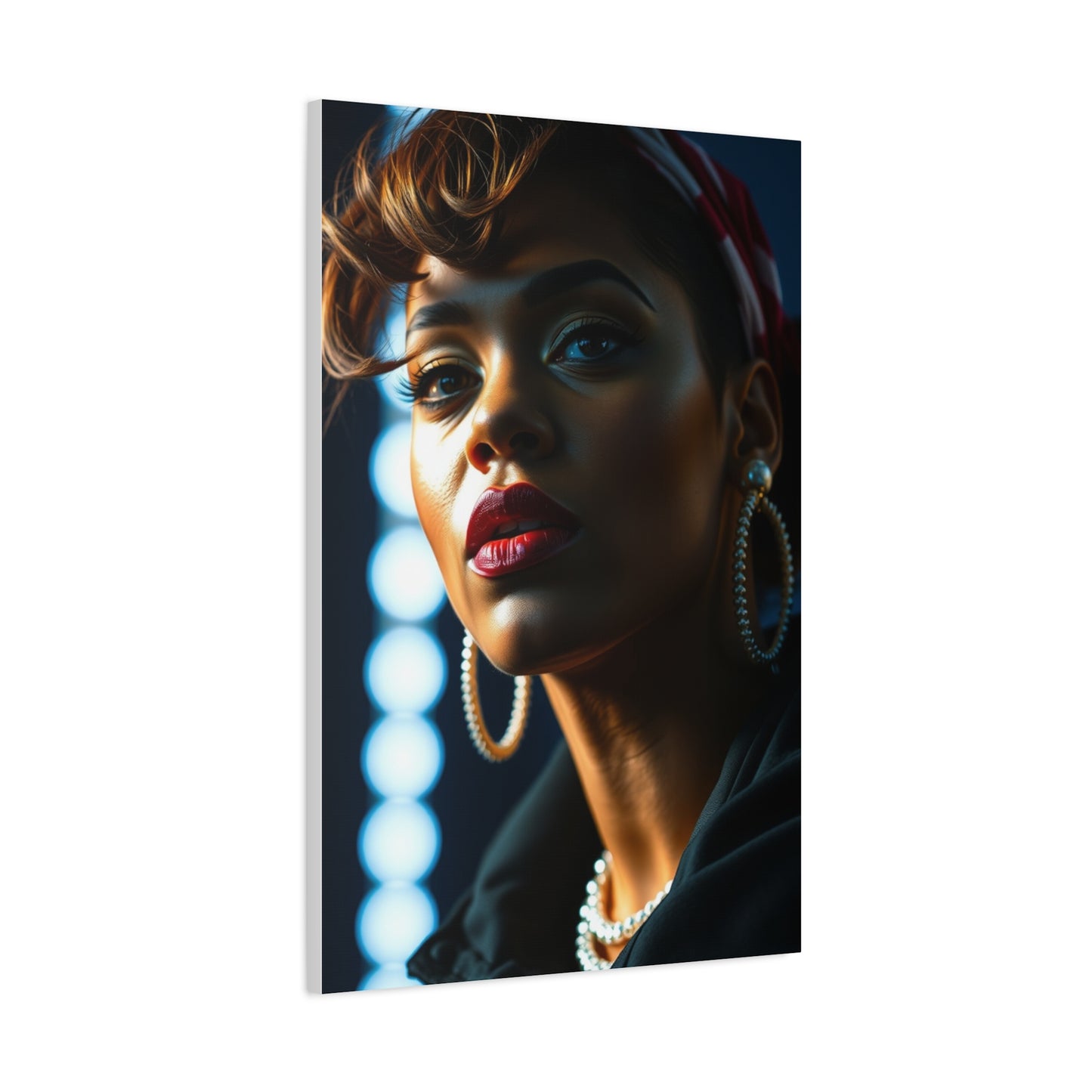 Rihannas Radiant Muse on Canvas Wall Art & Canvas Print