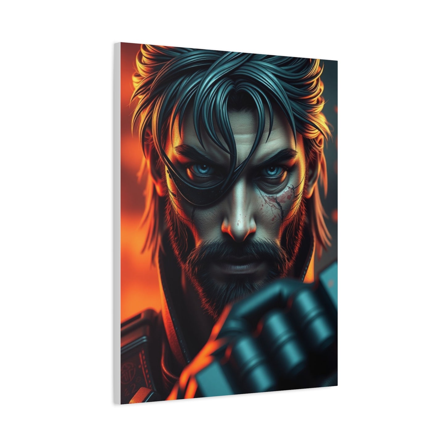 Metal Gear Solid Art Refined Canvas Wall Art & Canvas Print