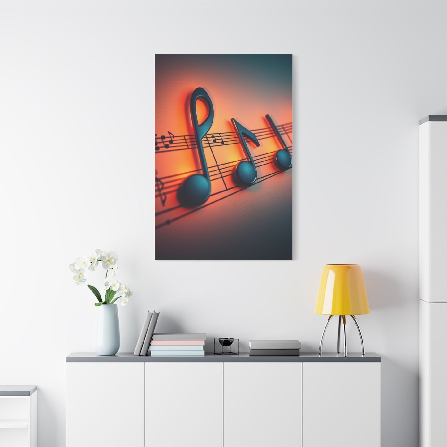 Musical Notes Art Supreme Gallery Wall Art & Canvas Print