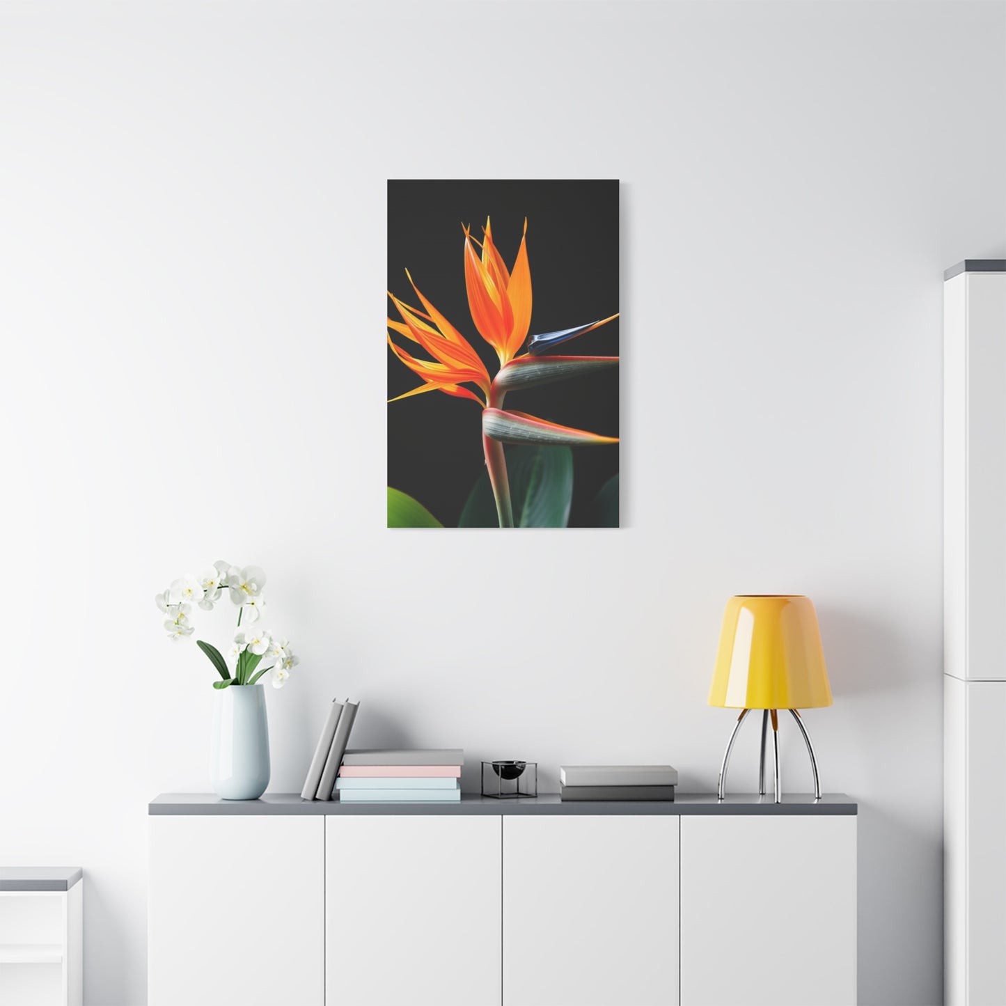 Bird of Paradise Plant Art Luxury Canvas Wall Art & Canvas Print