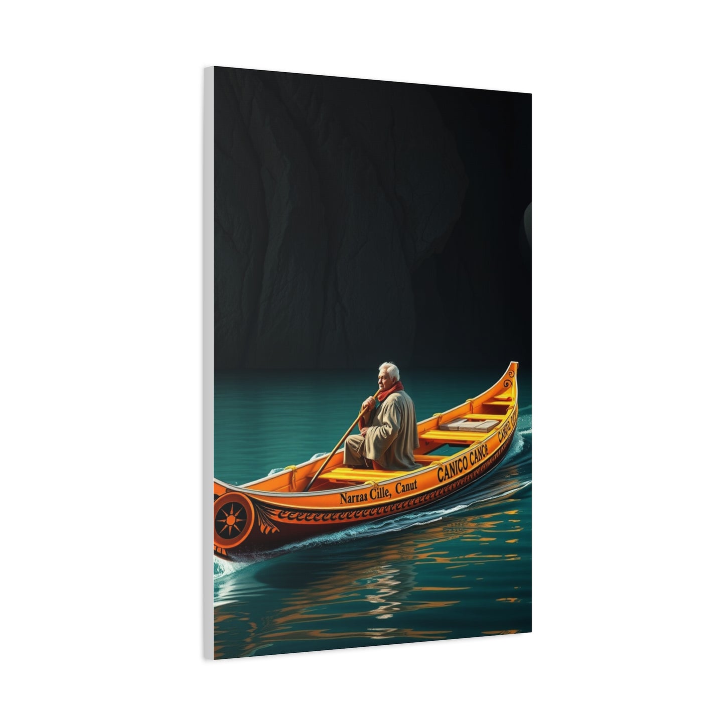 Canoe Art Refined Canvas Wall Art & Canvas Print