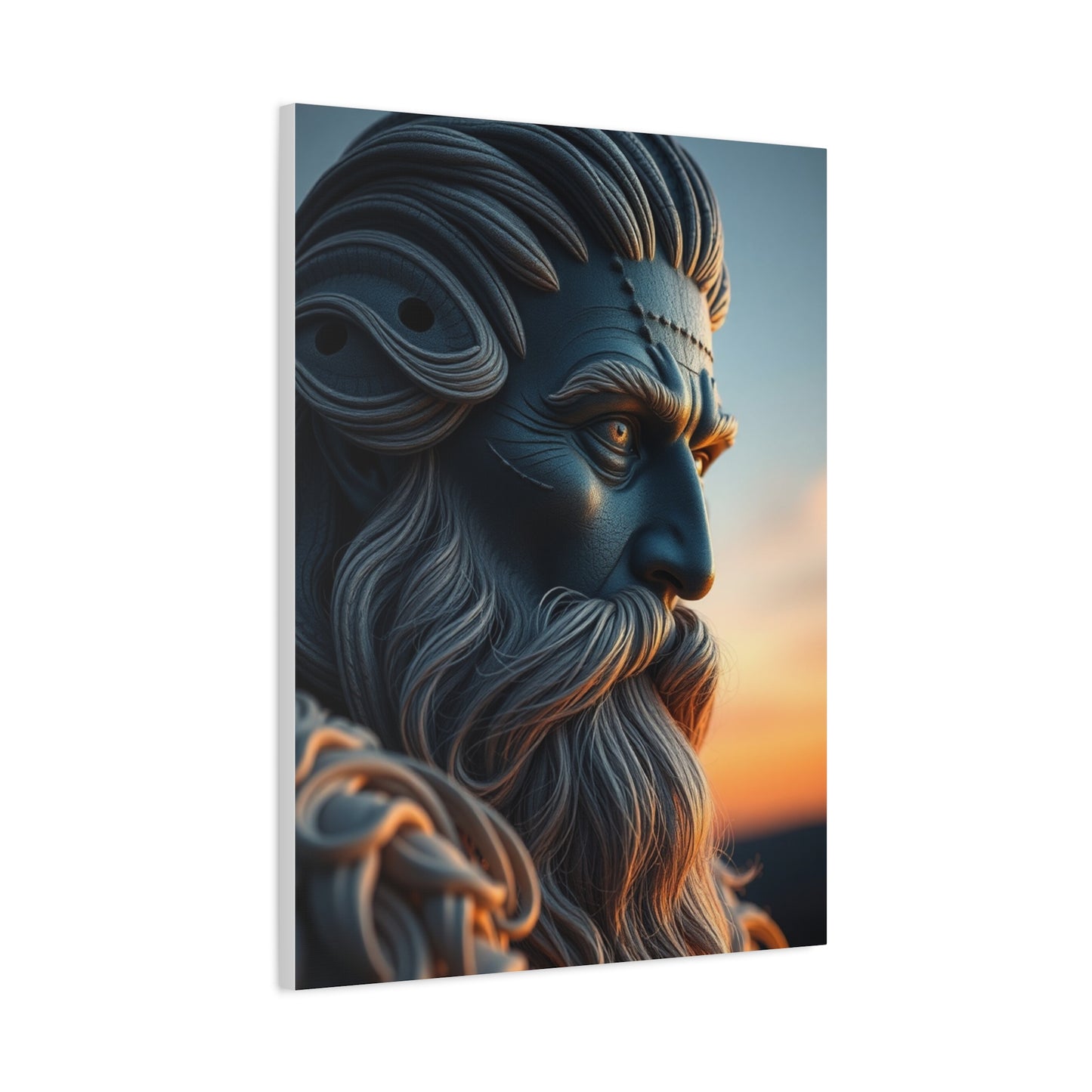 Silvery Elegance Canvas Wall Art & Canvas Print