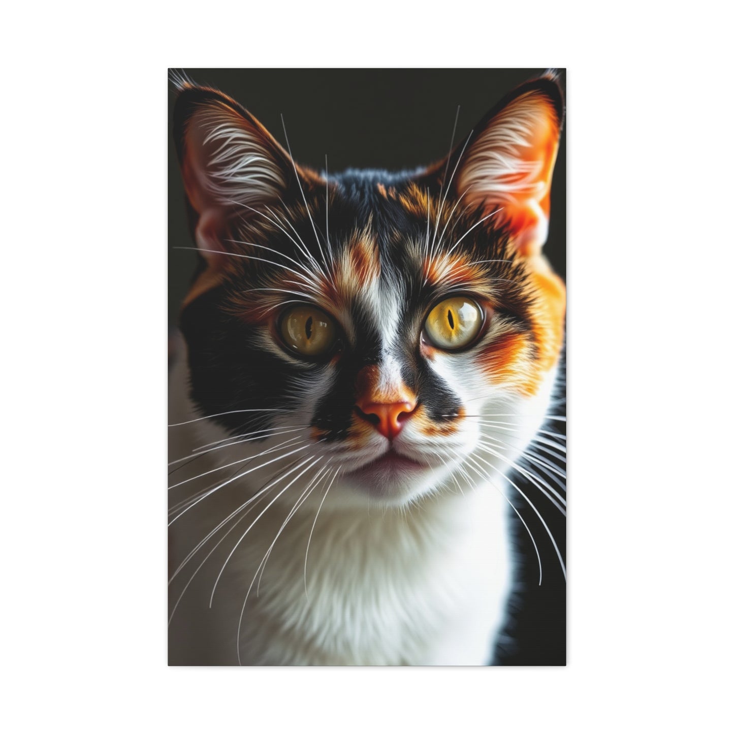 Calico Cat Art Refined Canvas Wall Art & Canvas Print