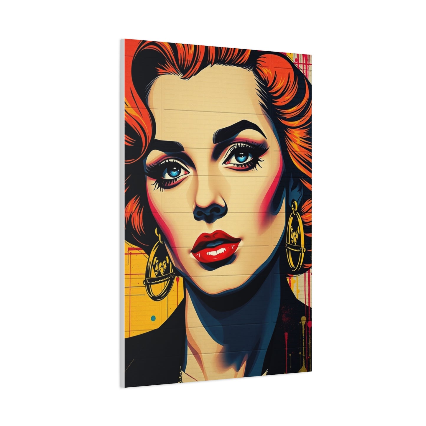 Bold Pop Composition Wall Art & Canvas Print