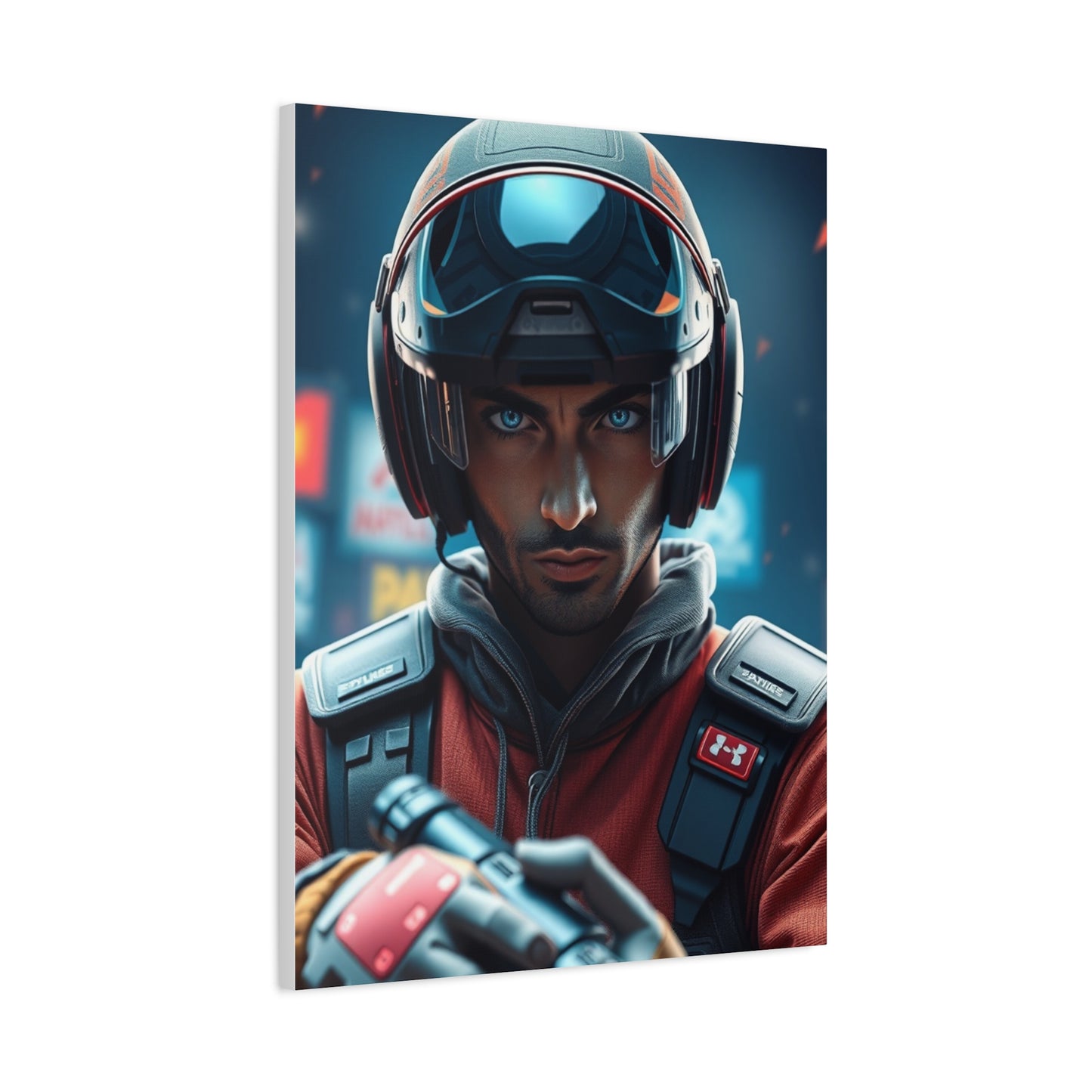 Luminous Pixel Masterpiece