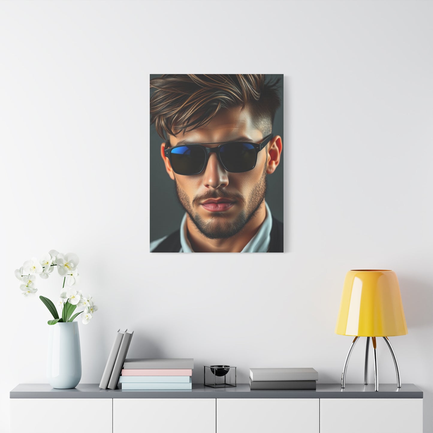 Upscale Gents Showcase Wall Art & Canvas Print