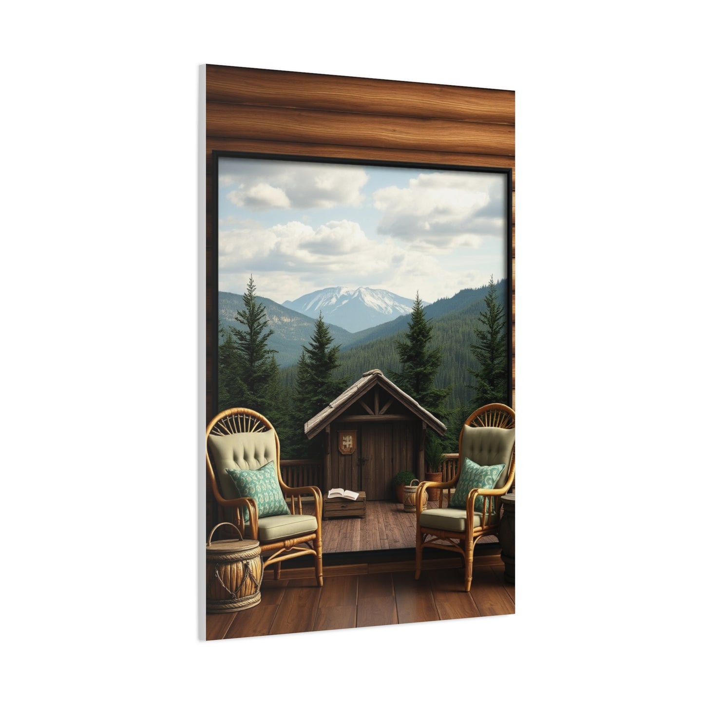 Elite Cabin & Lodge Decor Art Vision Wall Art & Canvas Print