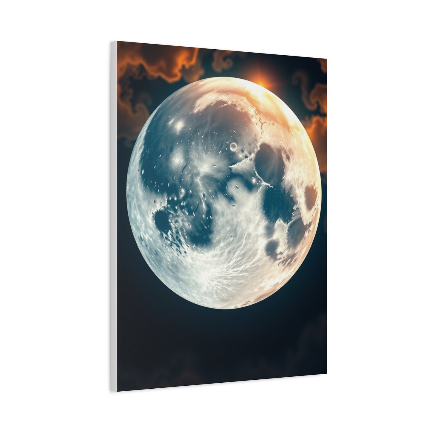 Moonlit Tranquility Canvas Wall Art & Canvas Print