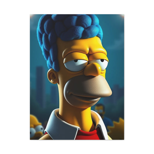 The Simpsons Art Refined Canvas Wall Art & Canvas Print