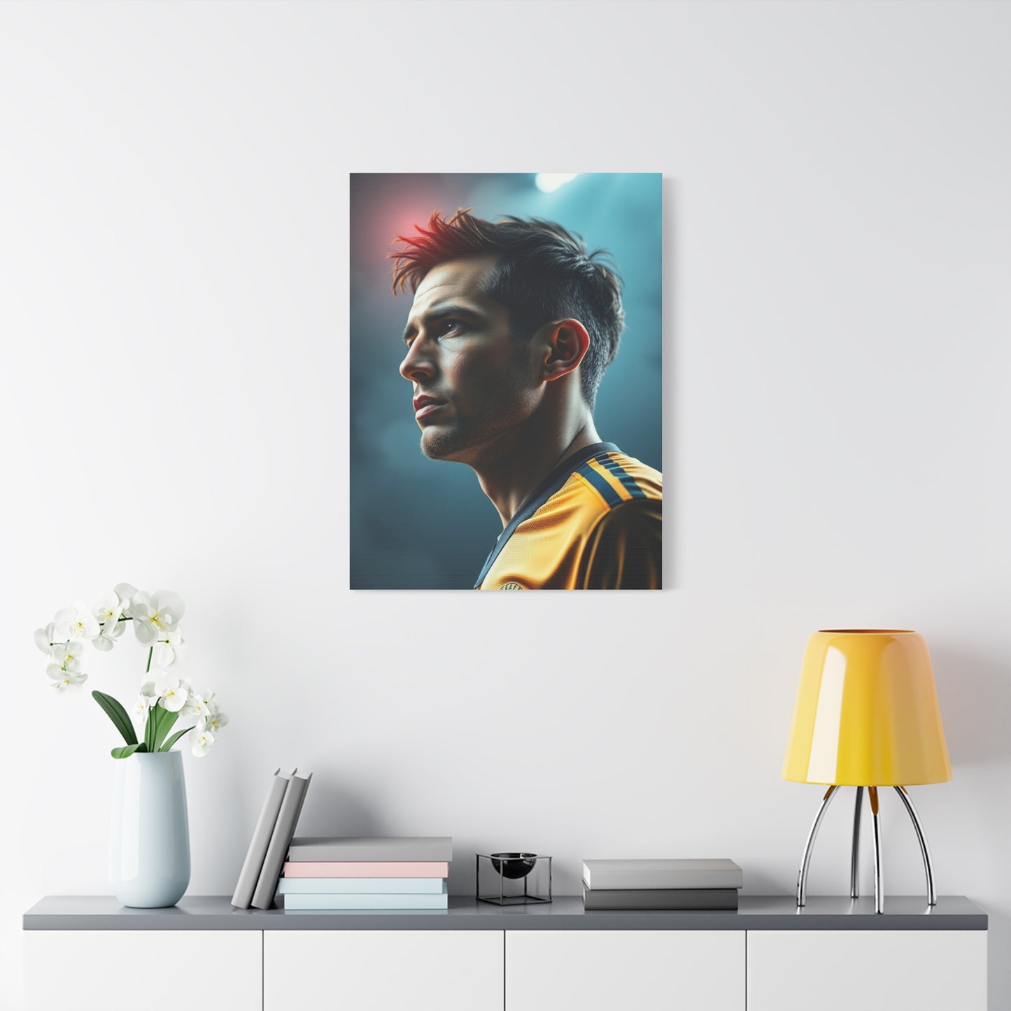 Vision Soccer Art Art Wall Art & Canvas Print
