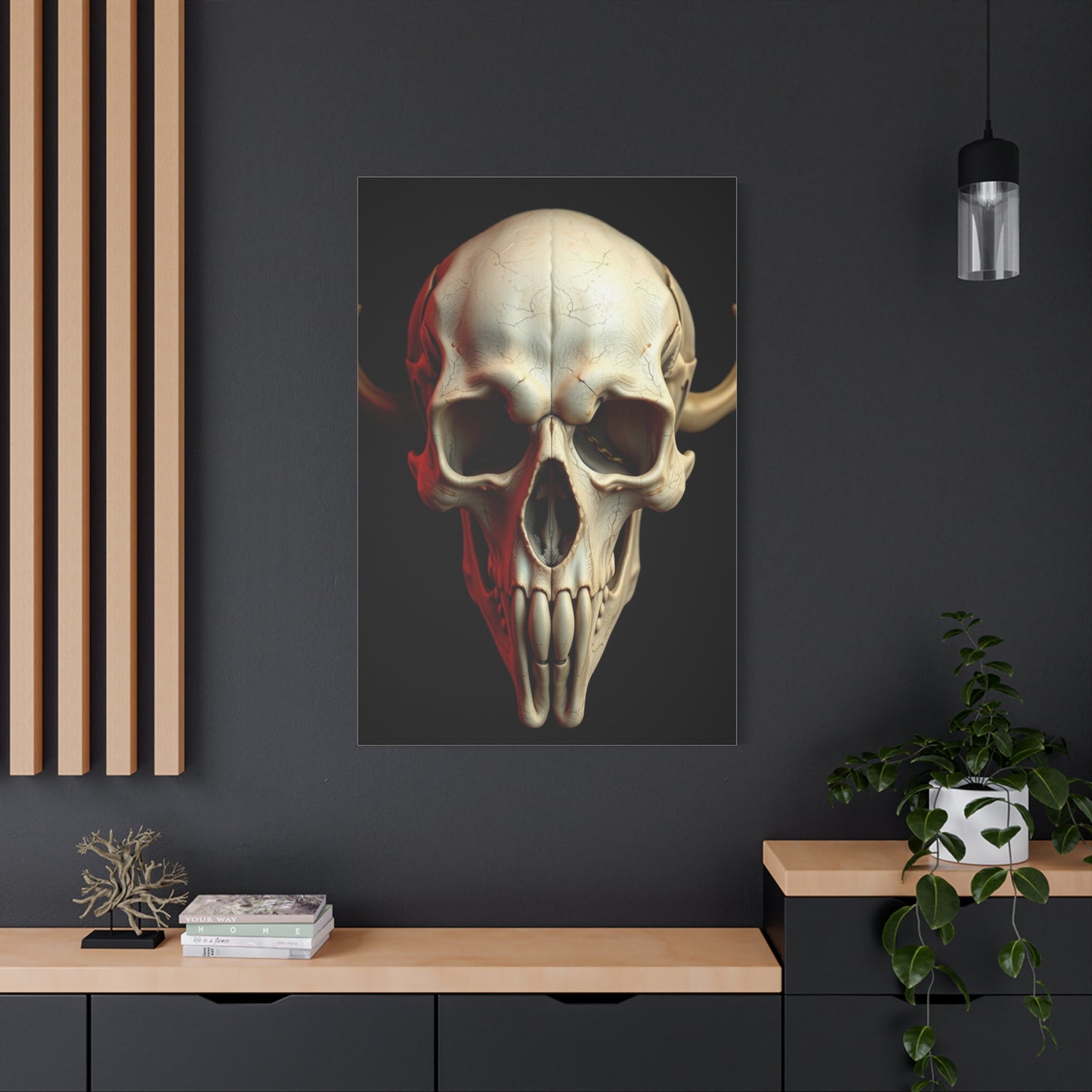 Prestige Skeletal Design Wall Art & Canvas Print