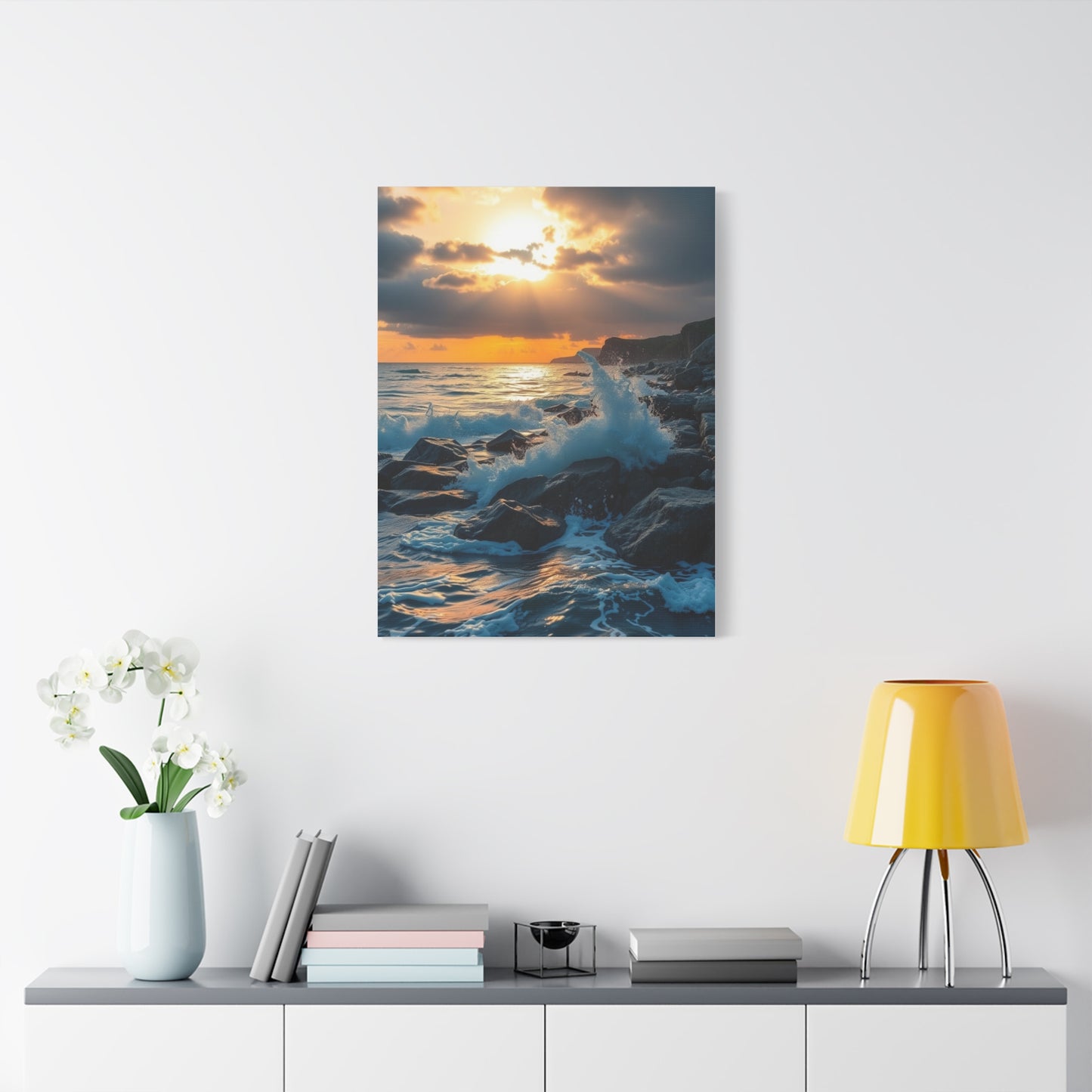 Coastal Whisper Tapestry Wall Art & Canvas Print