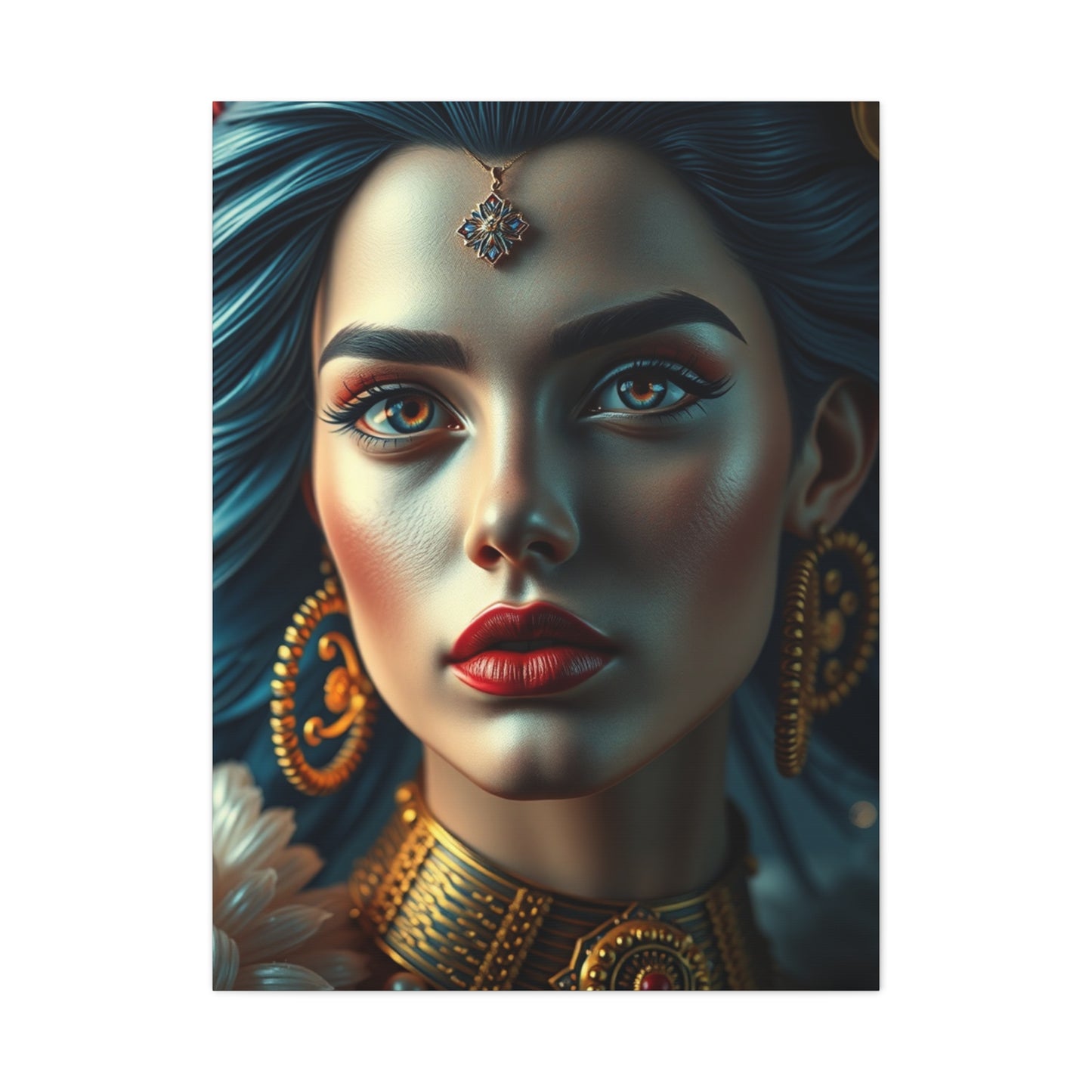 Ornate Vibrance Tapestry Wall Art & Canvas Print