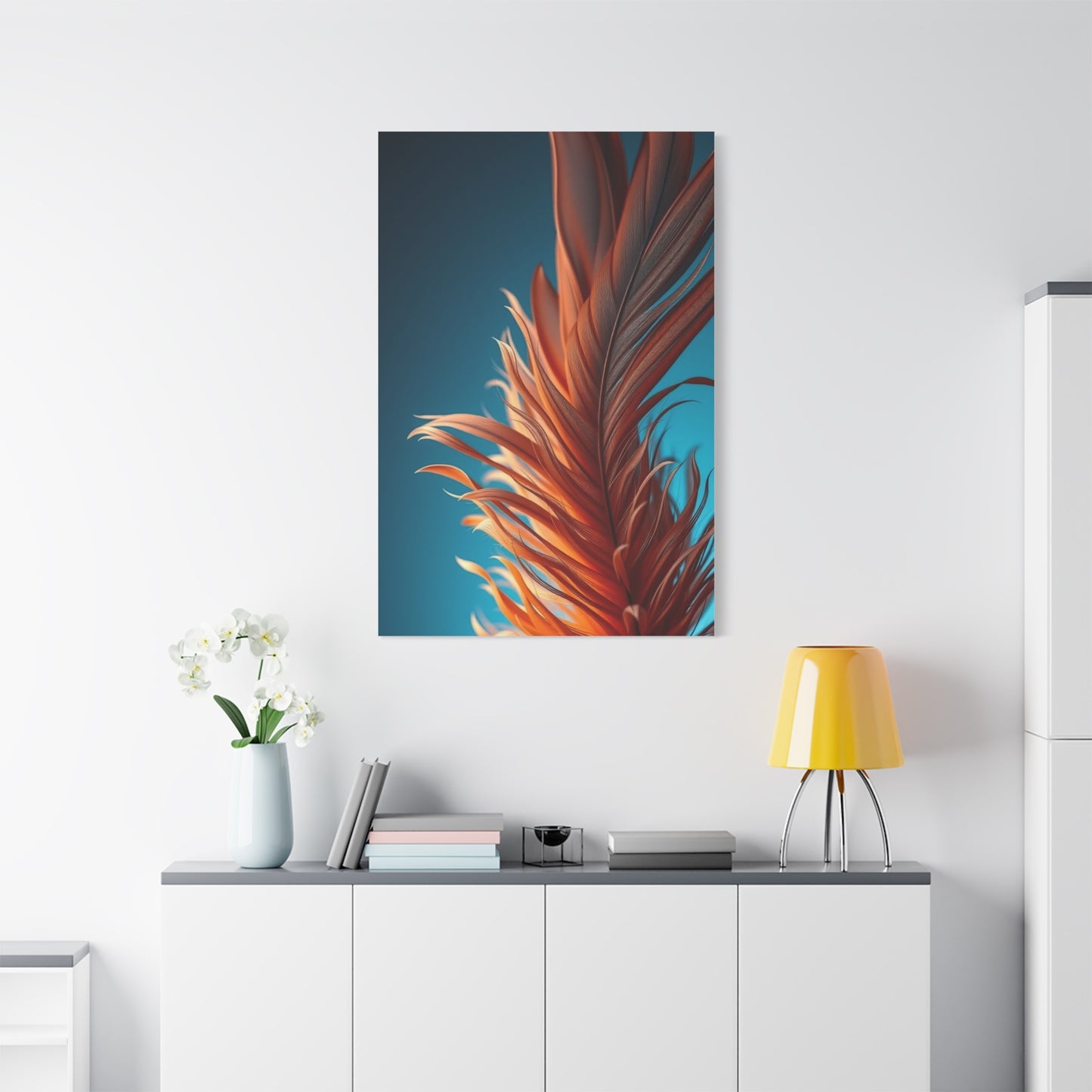 Vision Feather Art Art Wall Art & Canvas Print