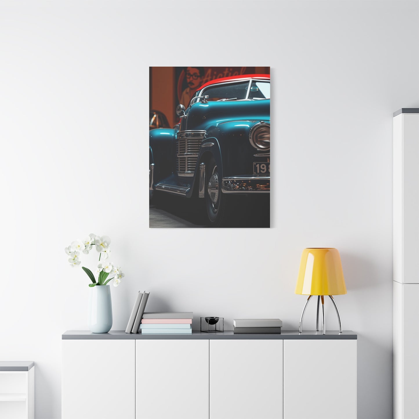 Classic Car Reverie Canvas Wall Art & Canvas Print