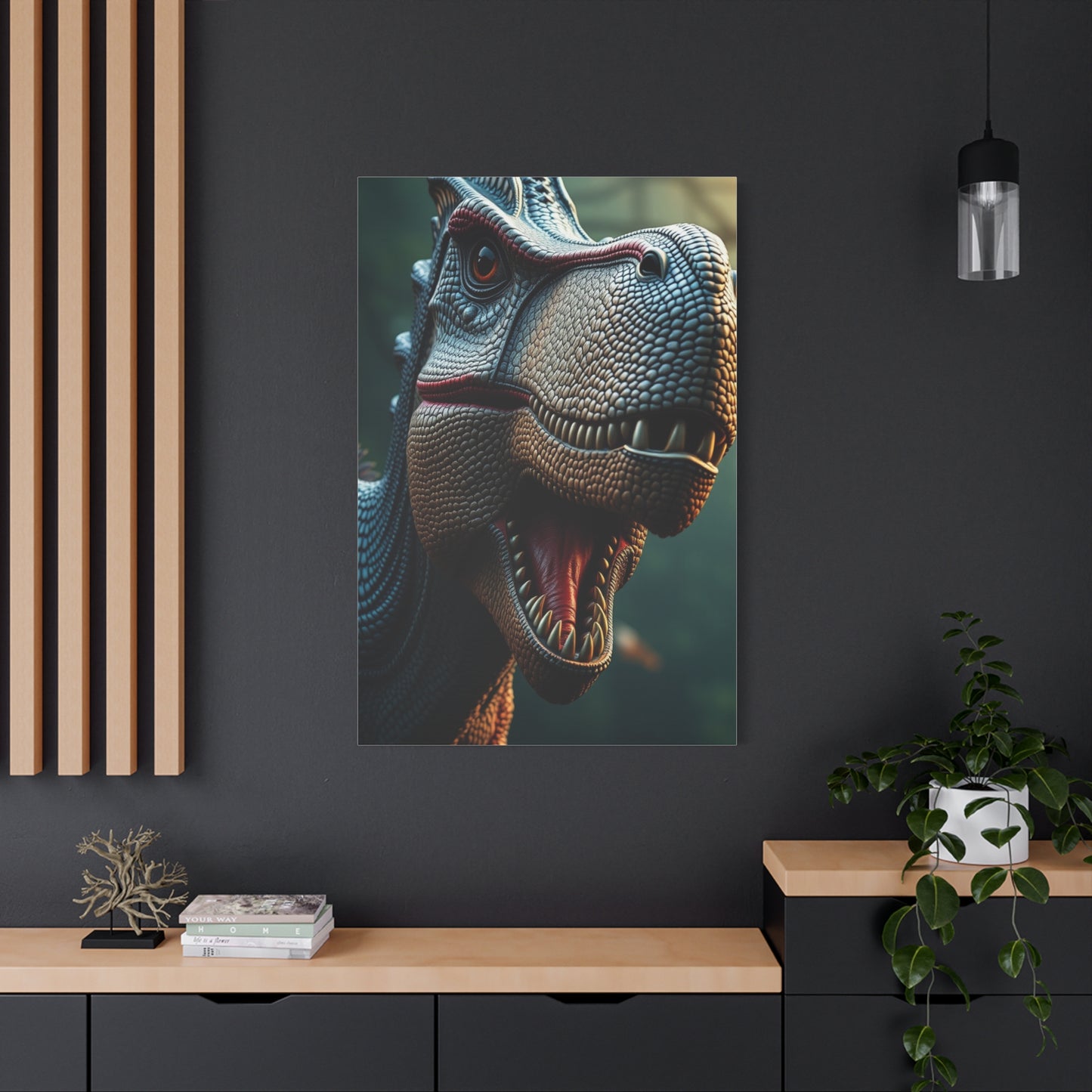 Jurassic Elegance Canvas