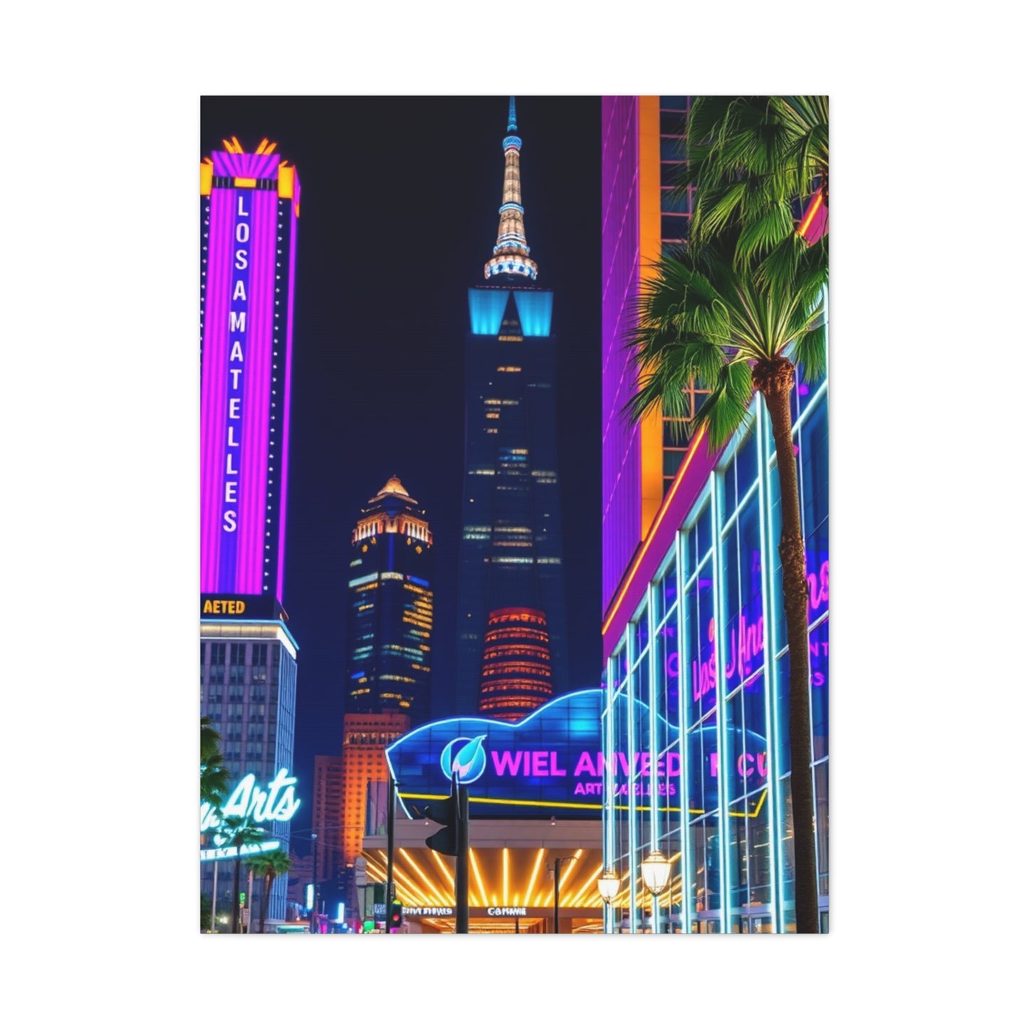 Elite Los Angeles Art Vision Wall Art & Canvas Print