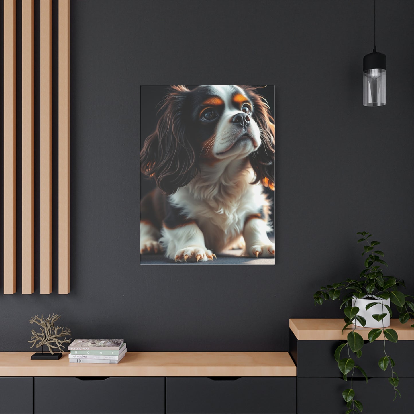Cavalier King Charles Spaniels Art Luxury Canvas Wall Art & Canvas Print