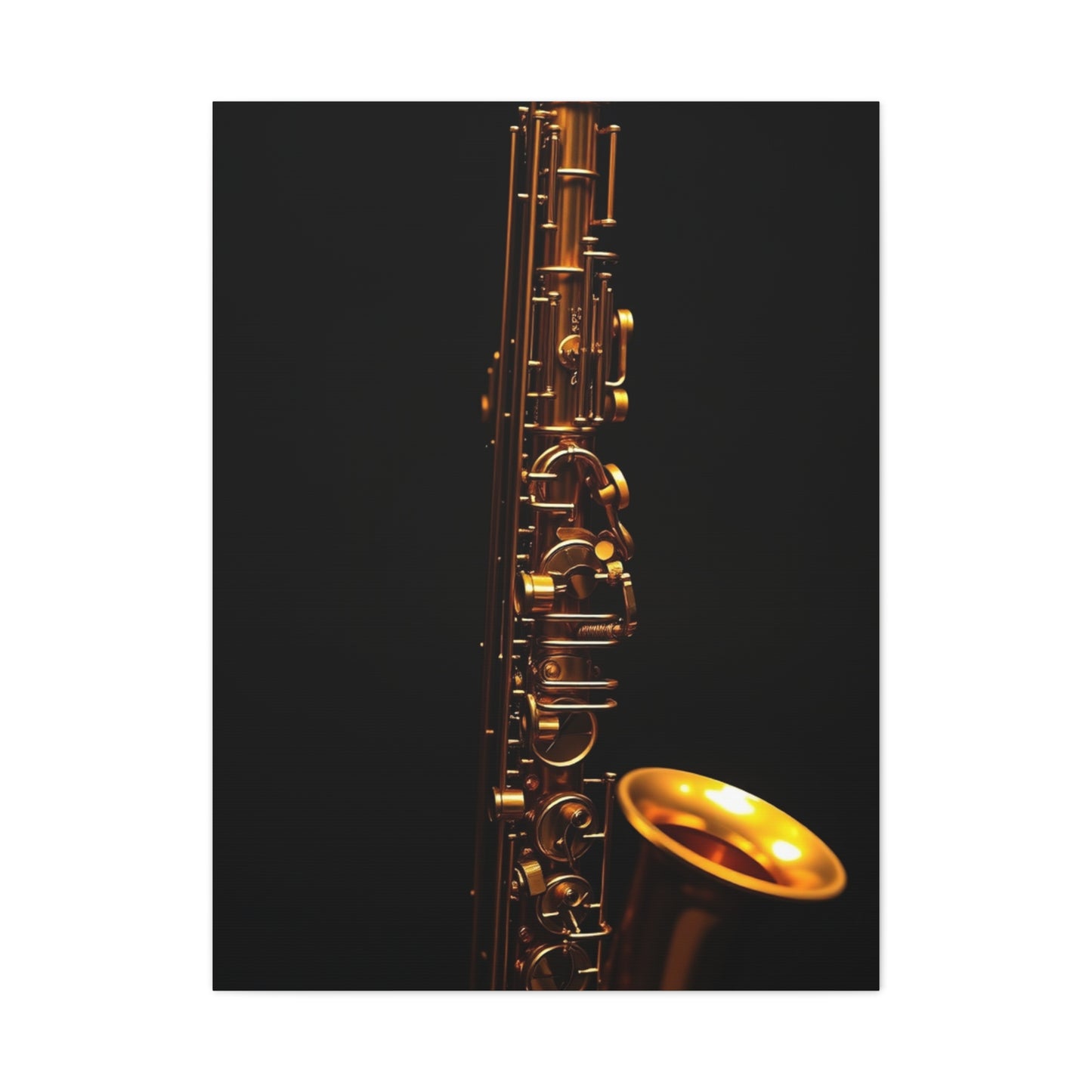 Vision Saxophone Art Art Wall Art & Canvas Print