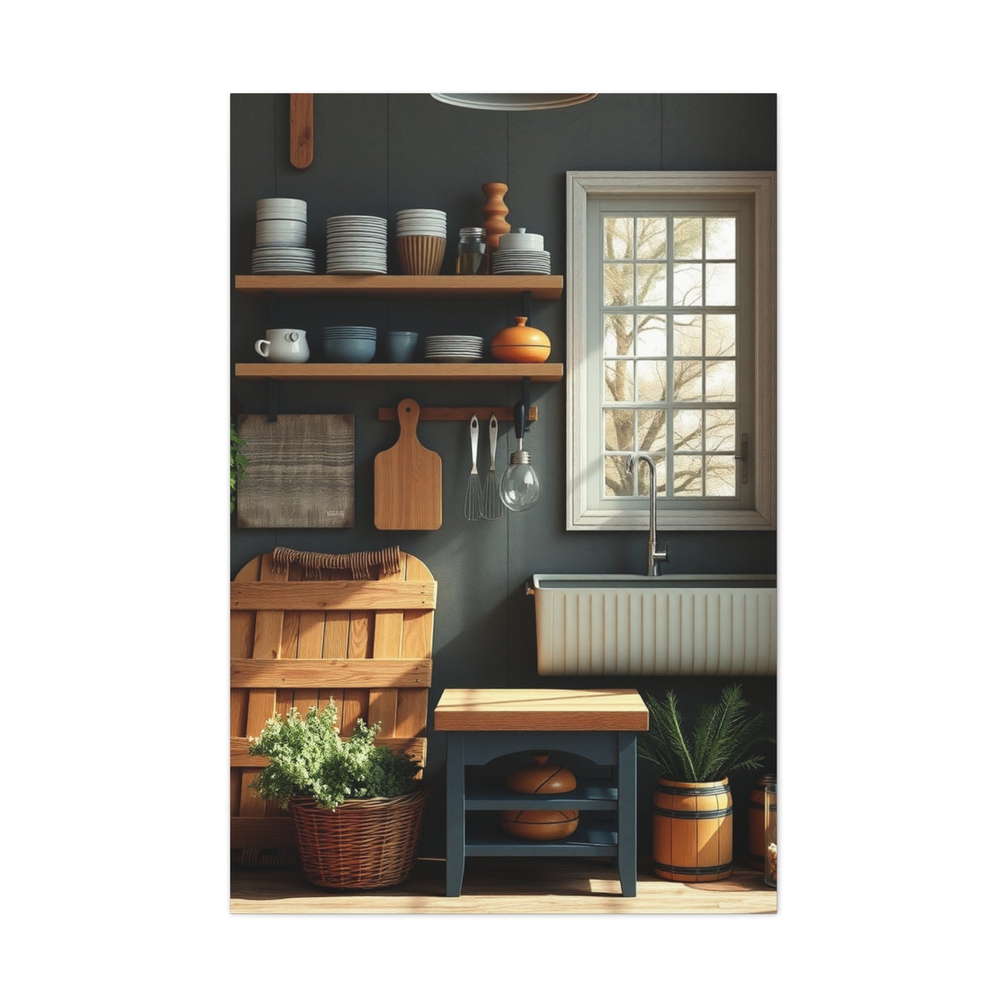 Nostalgic Culinary Tableau Wall Art & Canvas Print