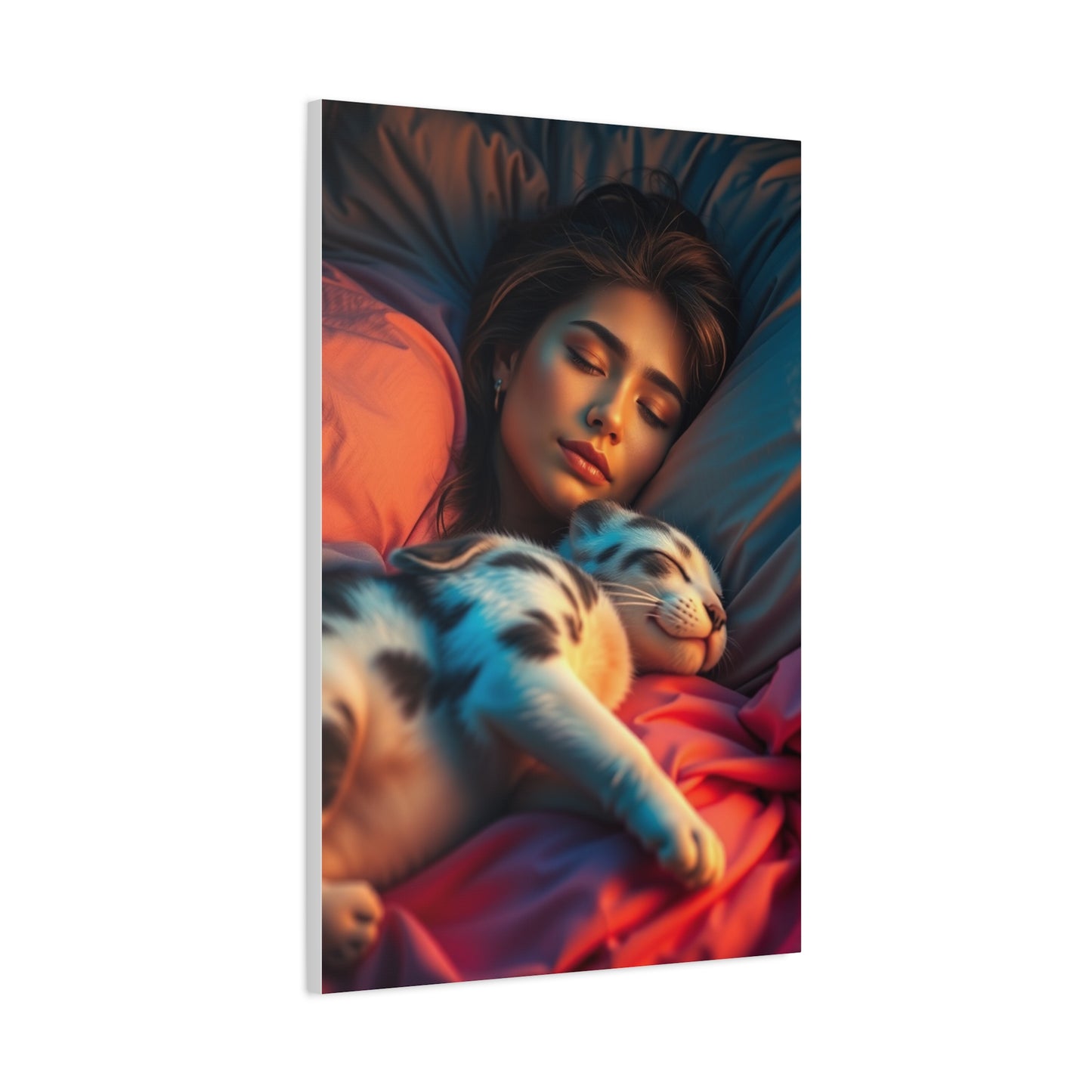Masterpiece Sleeping & Napping Art Vision Wall Art & Canvas Print