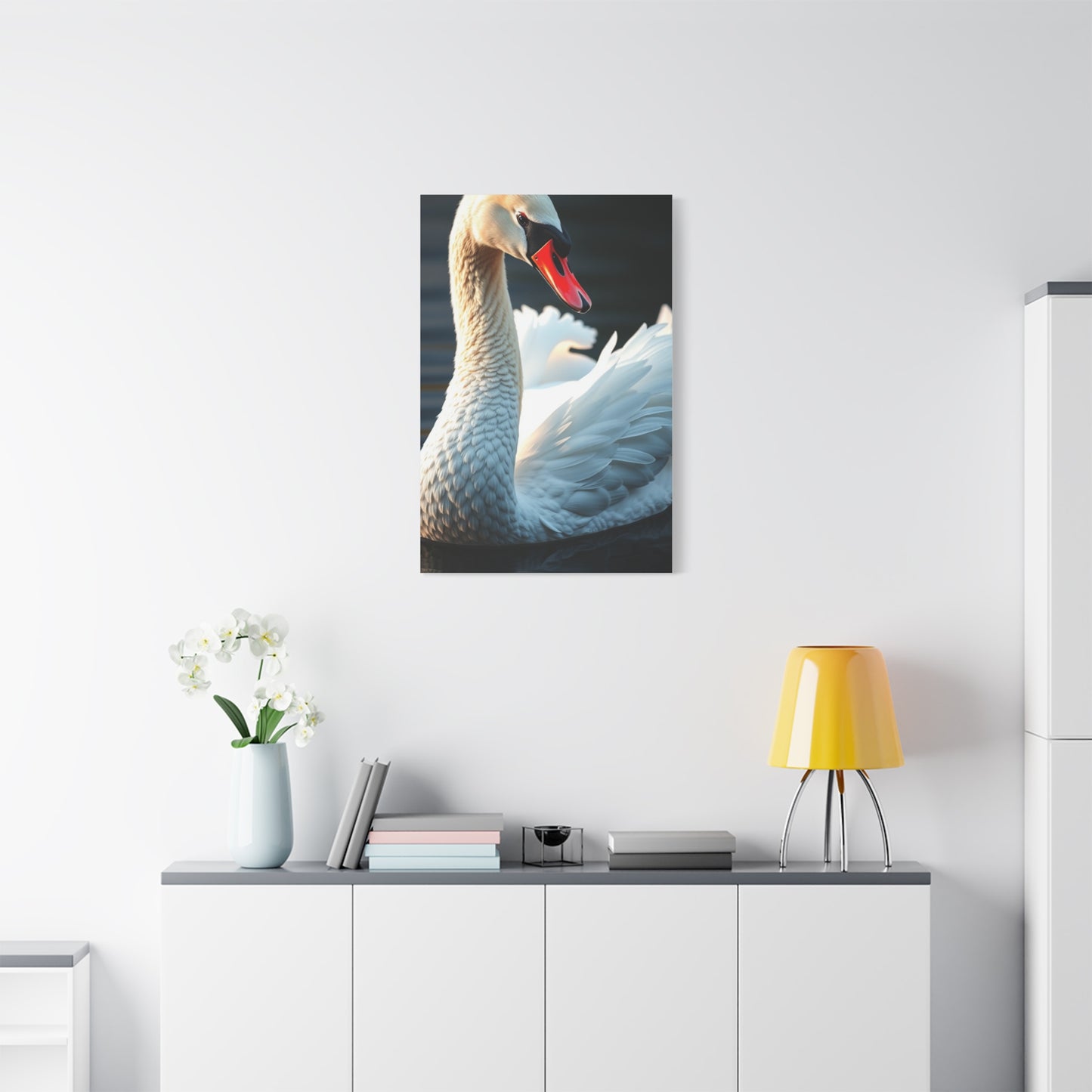 Swan Art Supreme Gallery Wall Art & Canvas Print